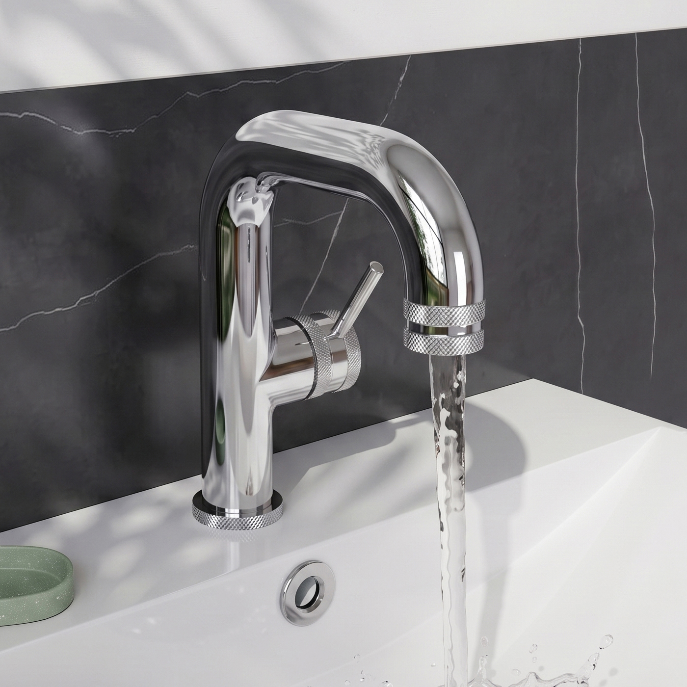 Core Side Lever Mono Basin Mixer Tap