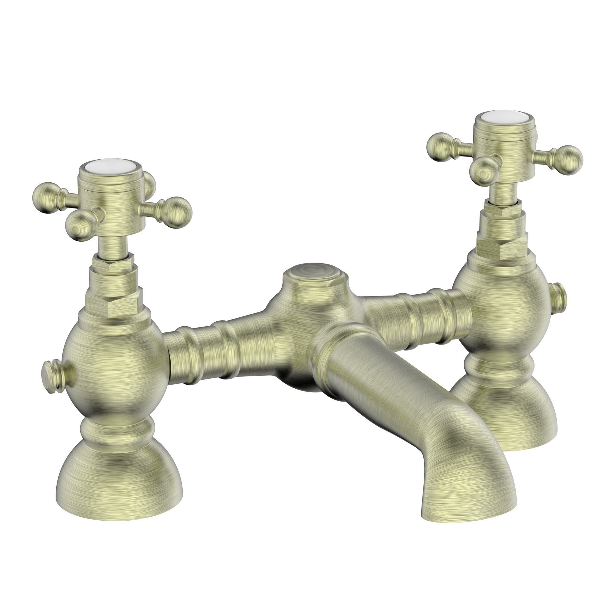 Butler & Rose Eliza Crosshead Deck Mounted Bath Filler Tap