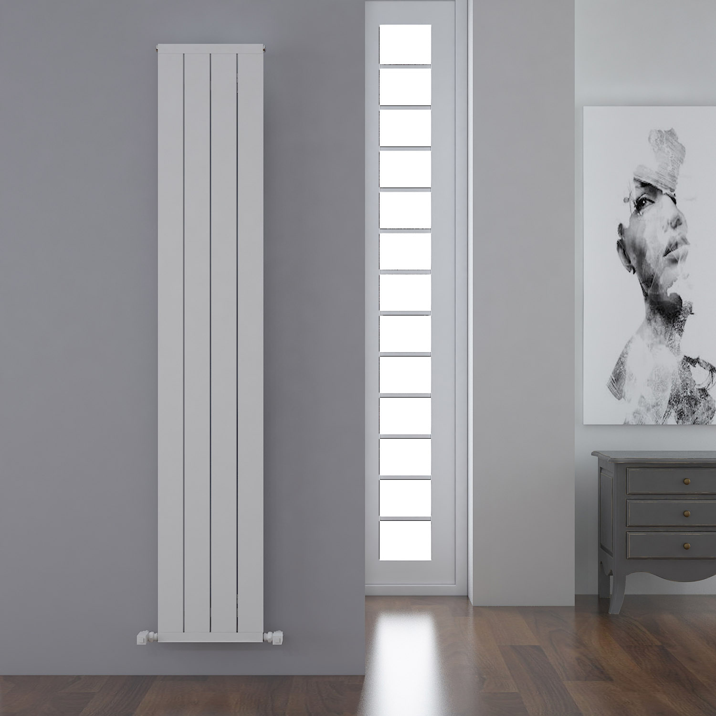 Carisa Mack Vertical Aluminium Radiator
