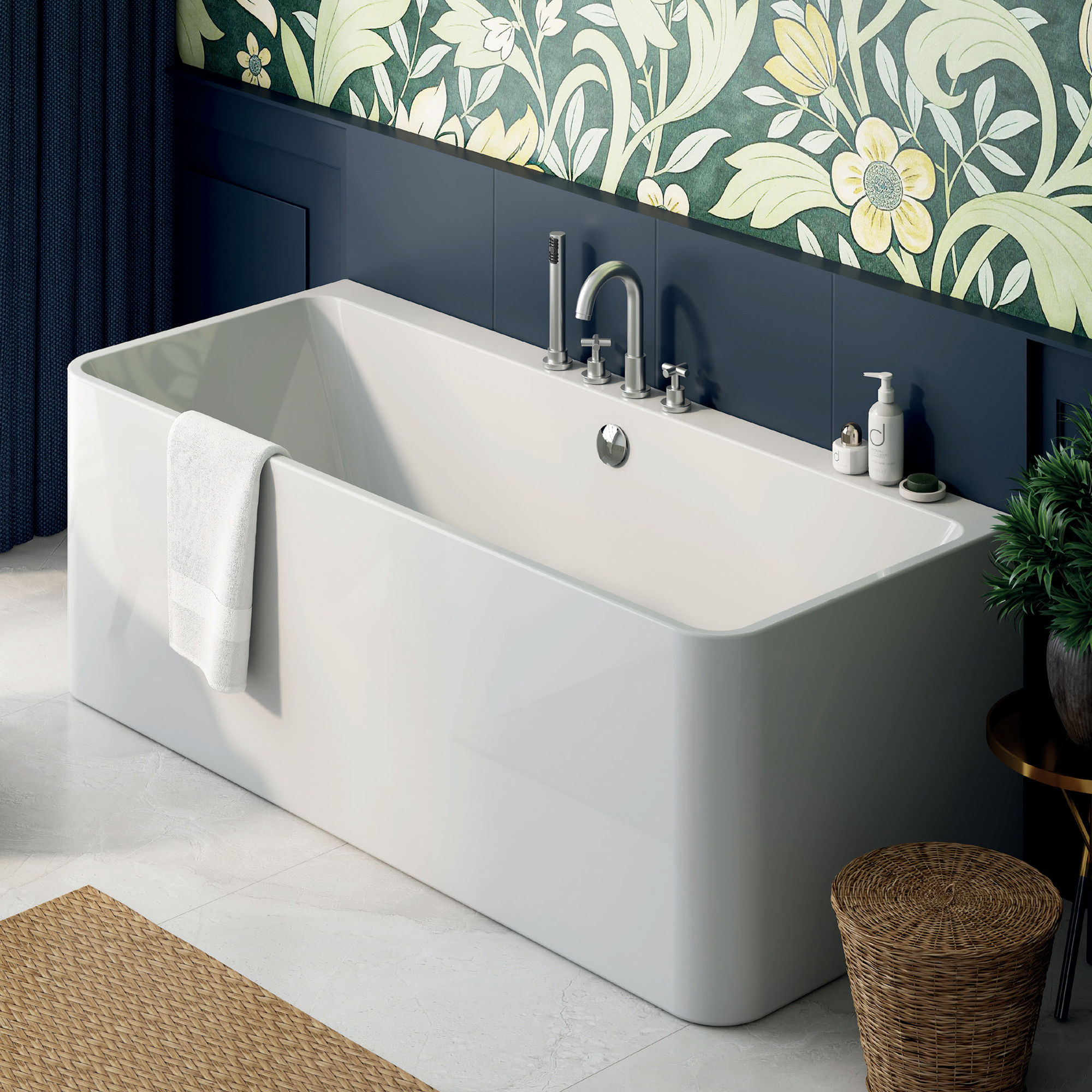 Vincent Alexander Stratford Freestanding Bath - 1720 x 740mm