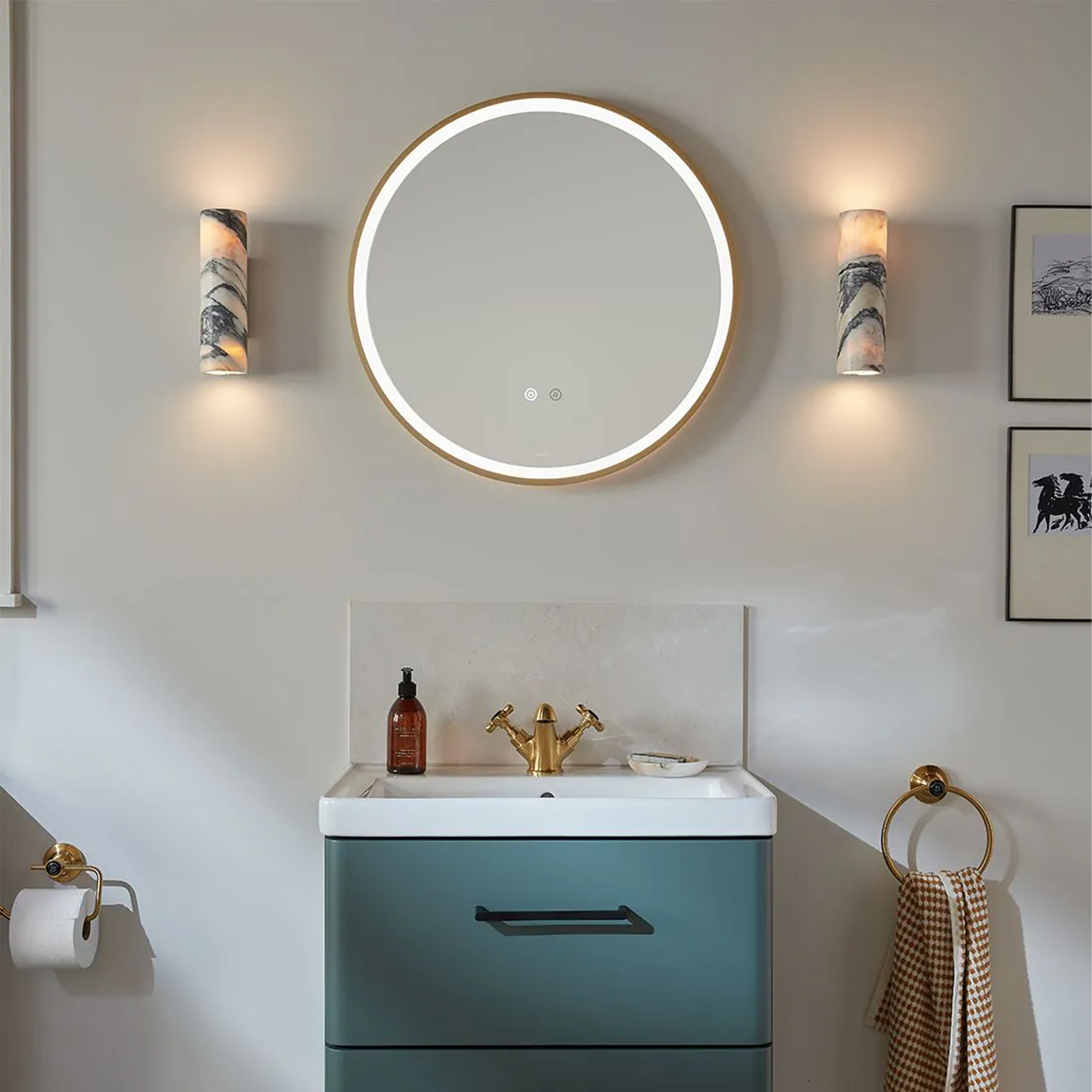 Booth & Co Axbridge Towel Ring