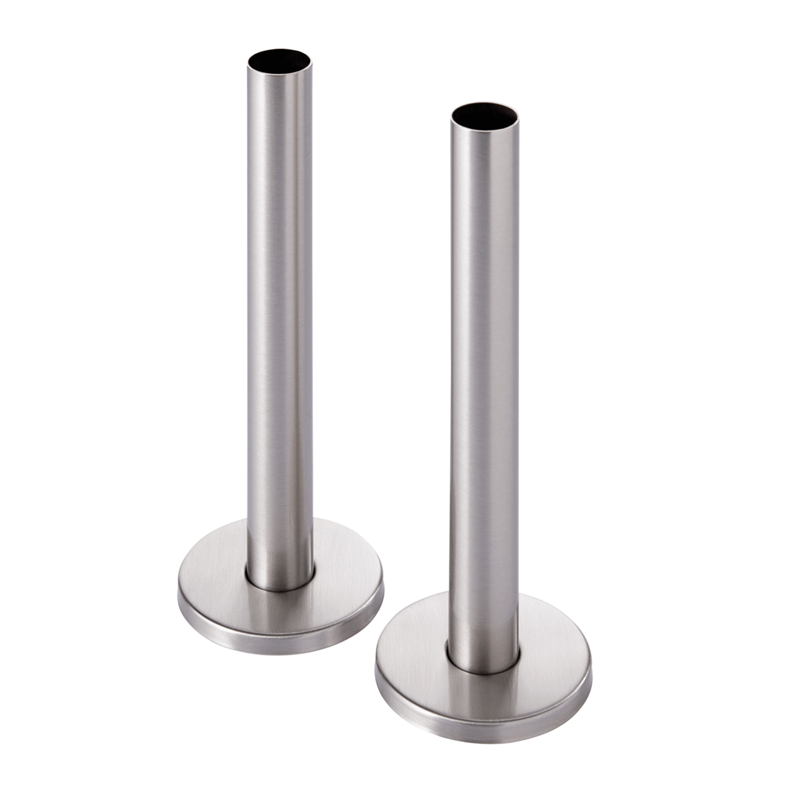 EliteHeat Radiator Pipe Covers & Shrouds - Nickel