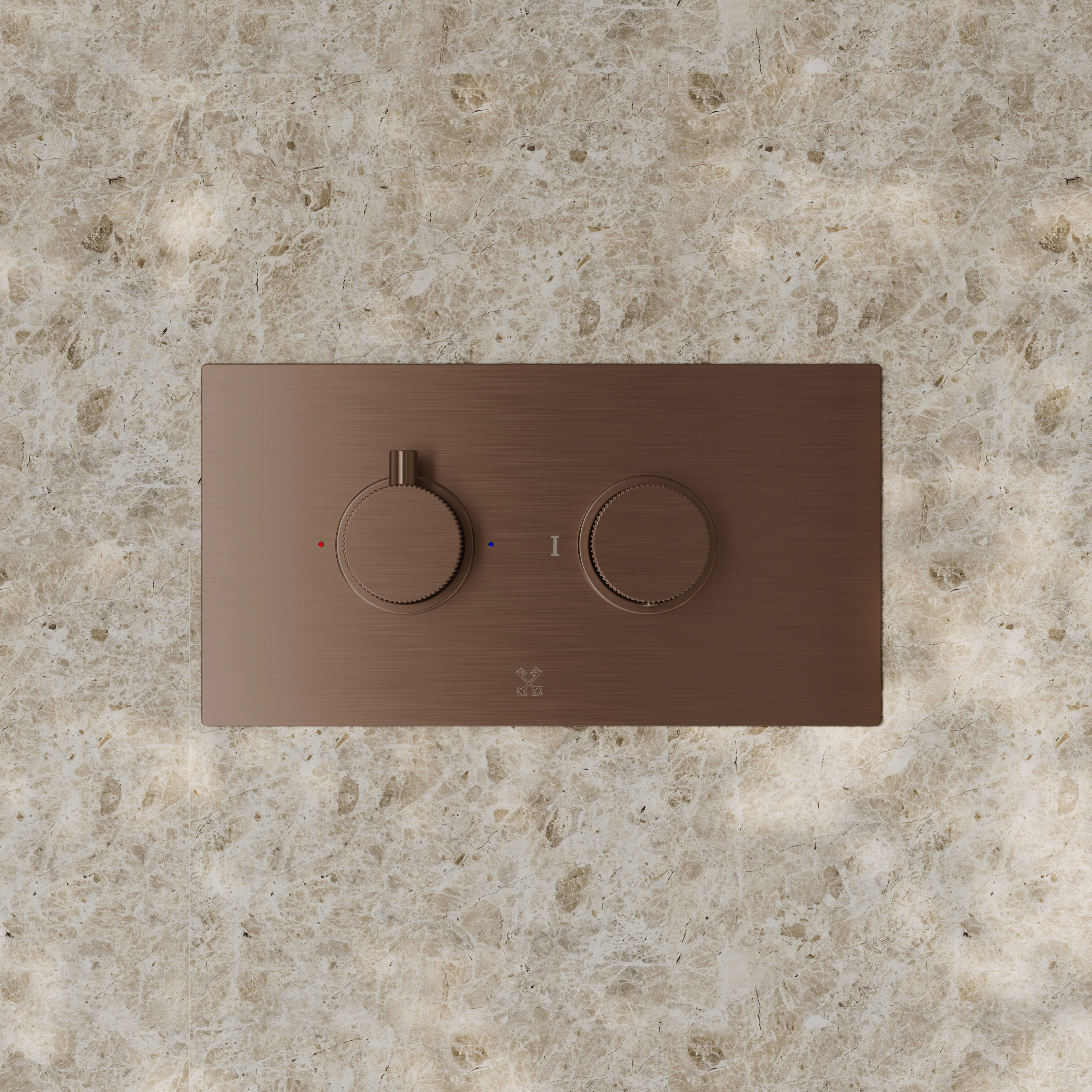 Core 1 Outlet Landscape Thermostatic Concealed Shower Valve