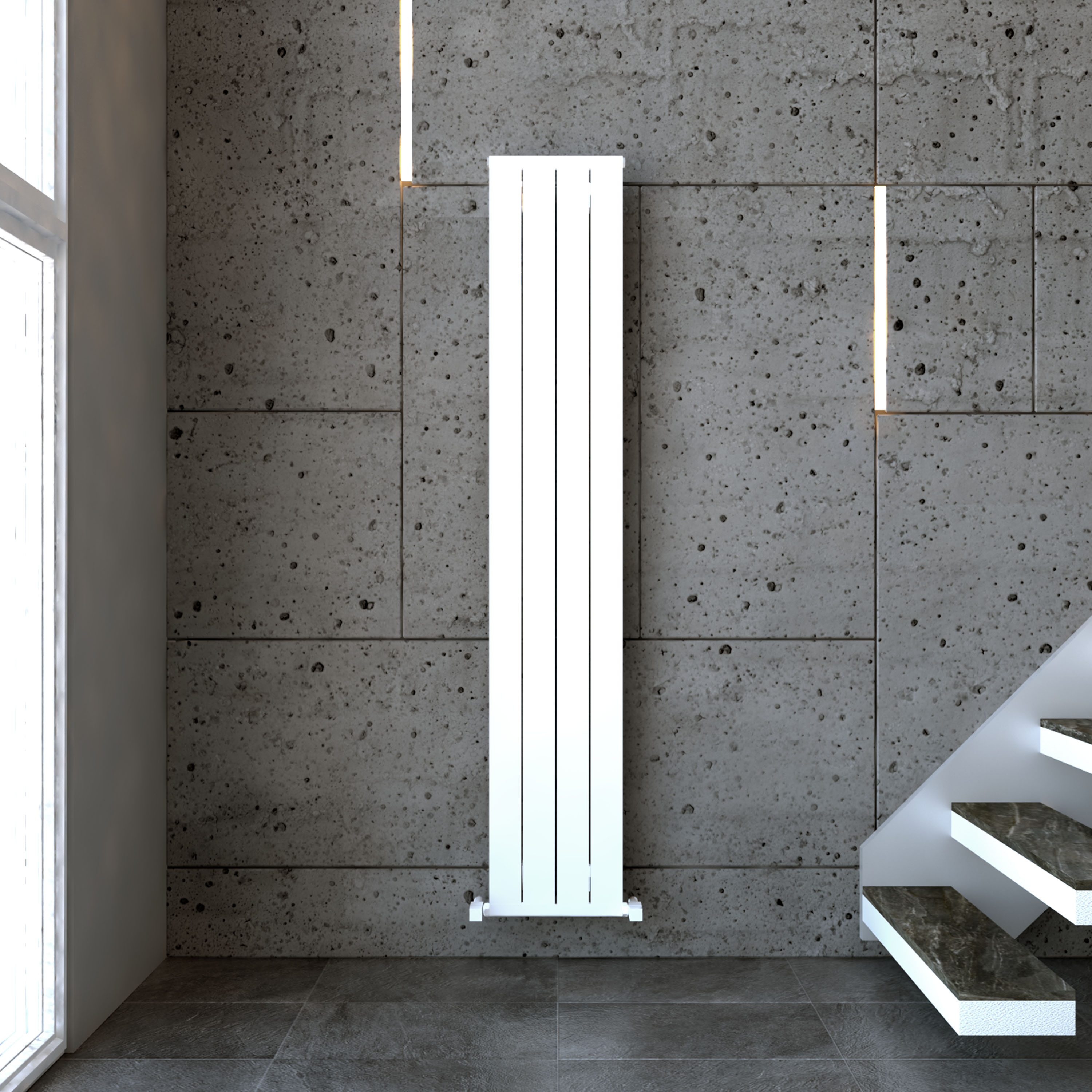 Carisa Mack Vertical Aluminium Radiator