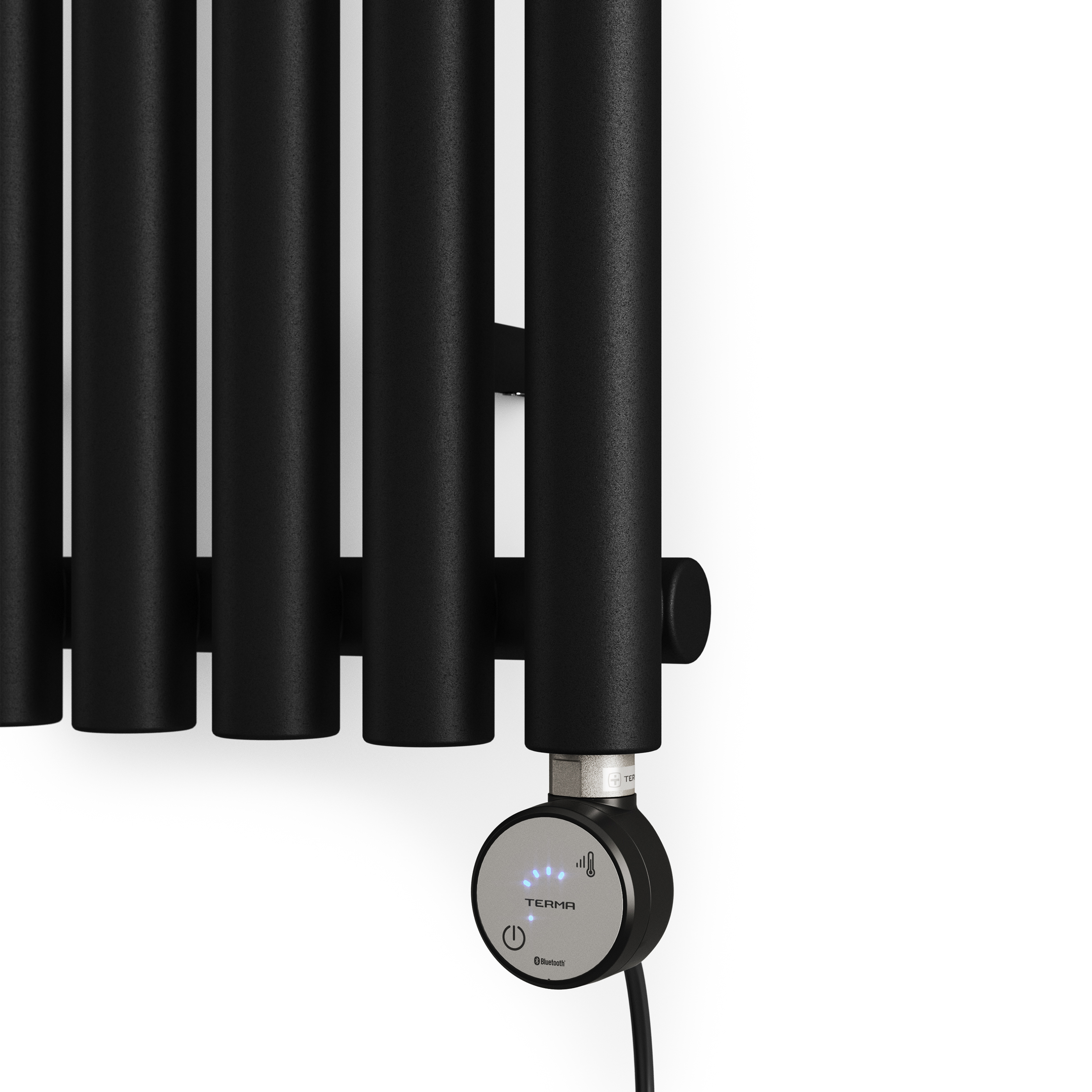 Terma Rolo Room E Single Panel Electric Radiator with MOA Blue Heating Element