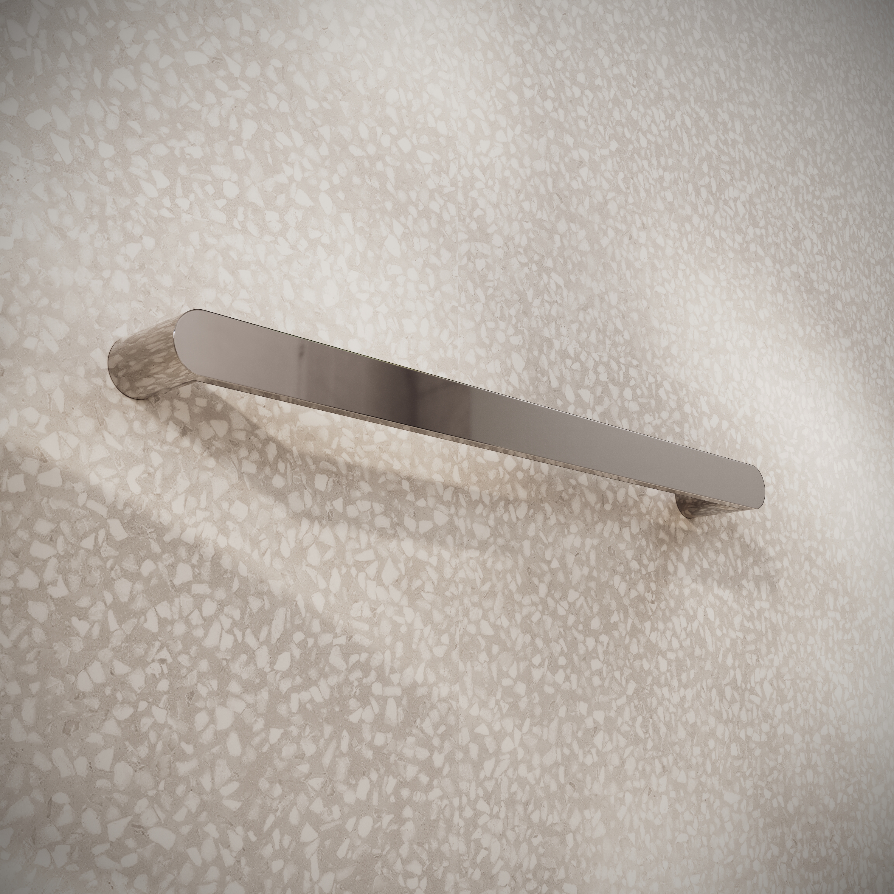 Toasty Duna Polished Stainless Steel Electric Heated Towel Rail