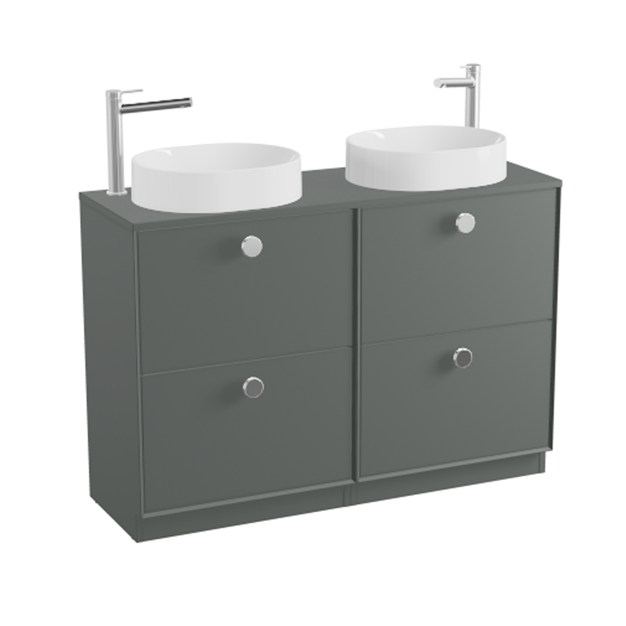 Vado Safari 1200mm Floorstanding Vanity Unit & Worktop