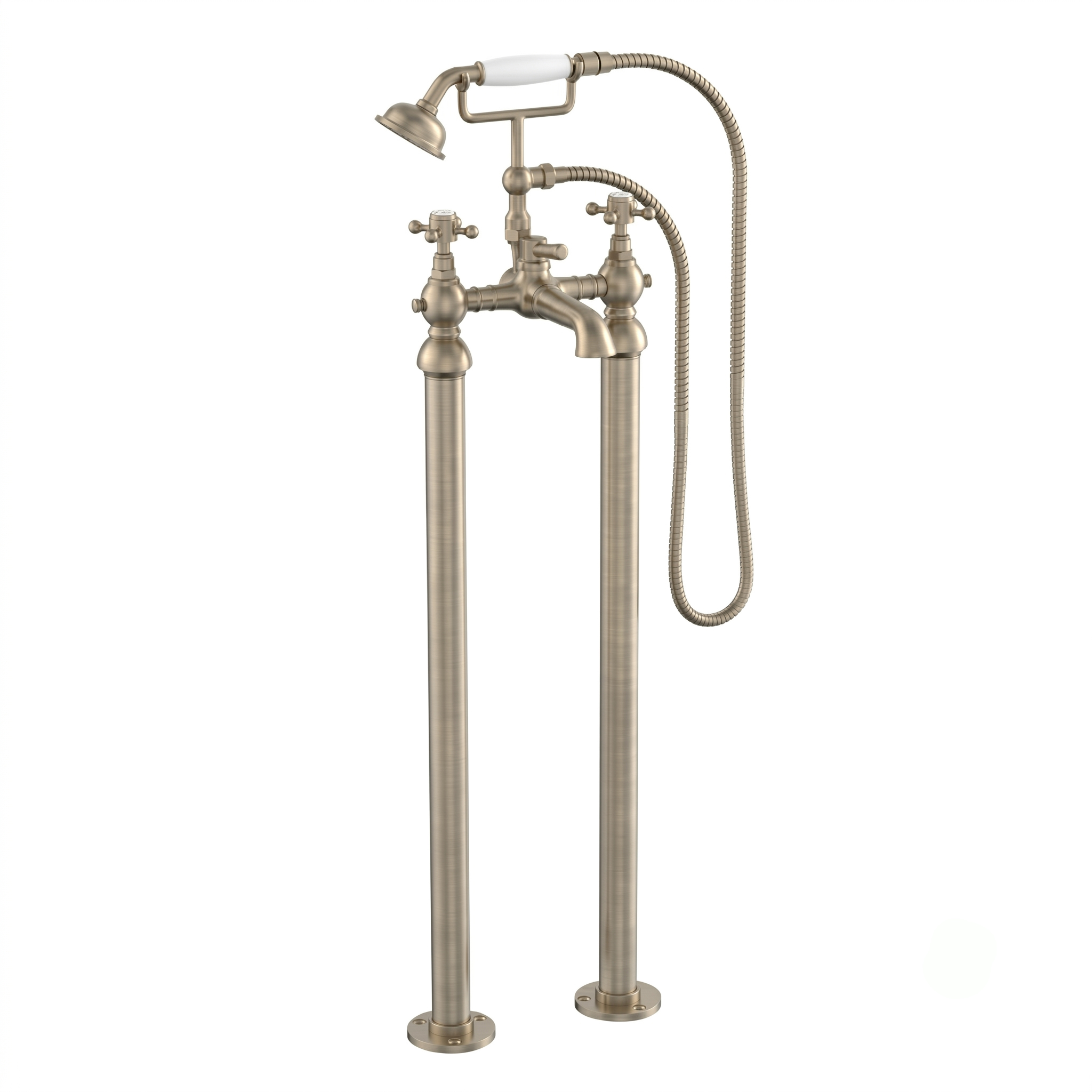 Butler & Rose Eliza Crosshead Freestanding Bath Shower Mixer Tap