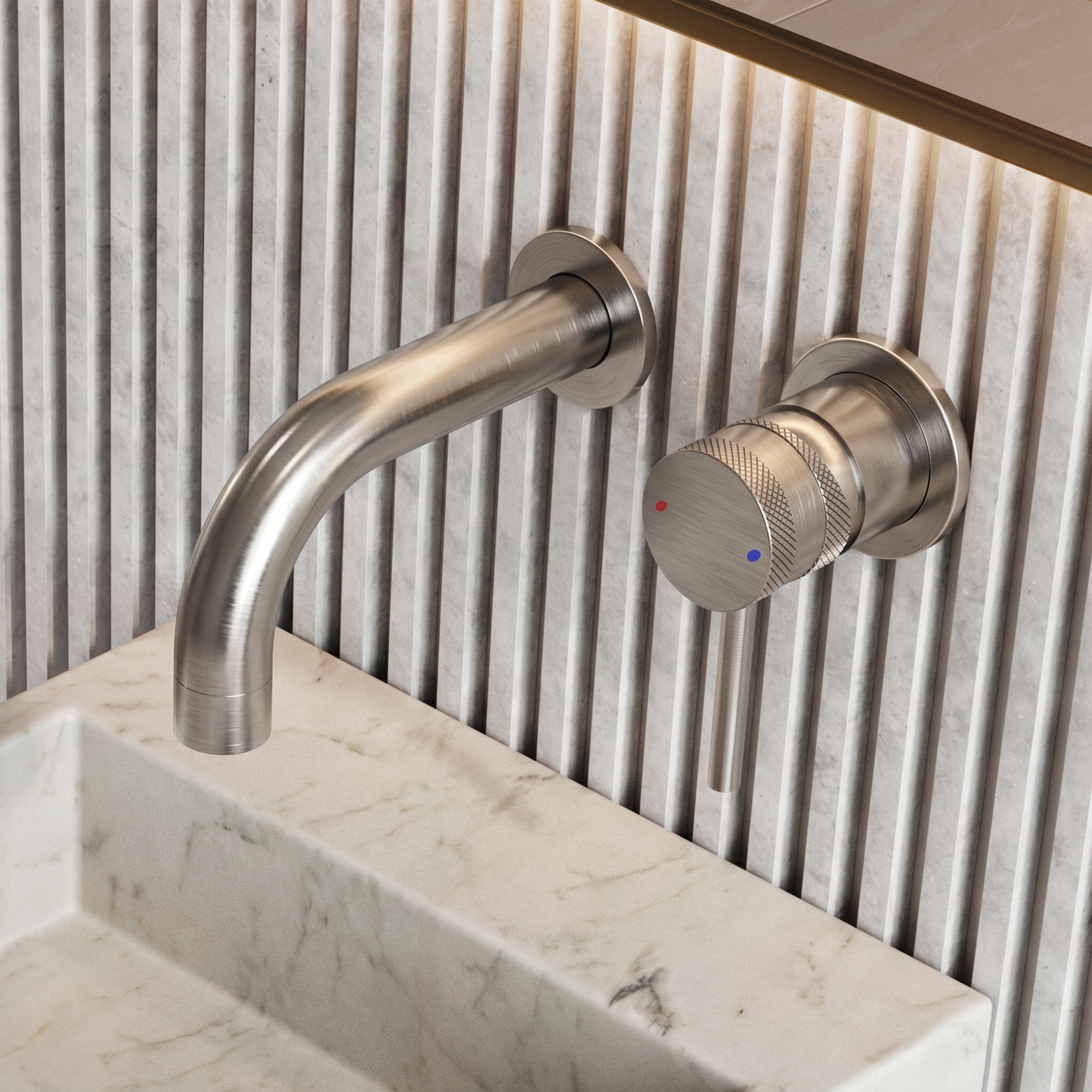 Core Wall Mounted 140mm Cloakroom Basin Tap