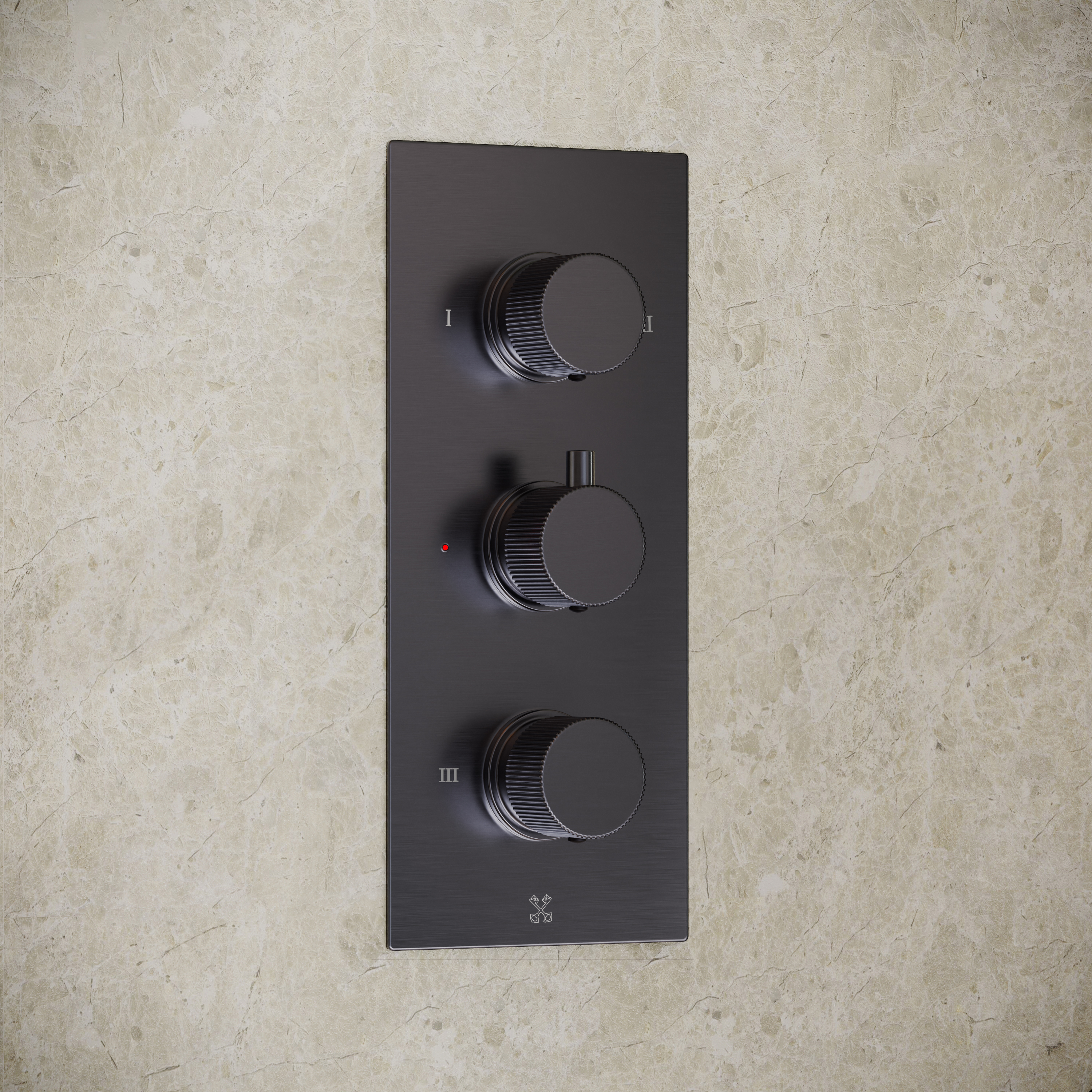 Core Portrait 3 Outlet Thermostatic Concealed Shower Valve