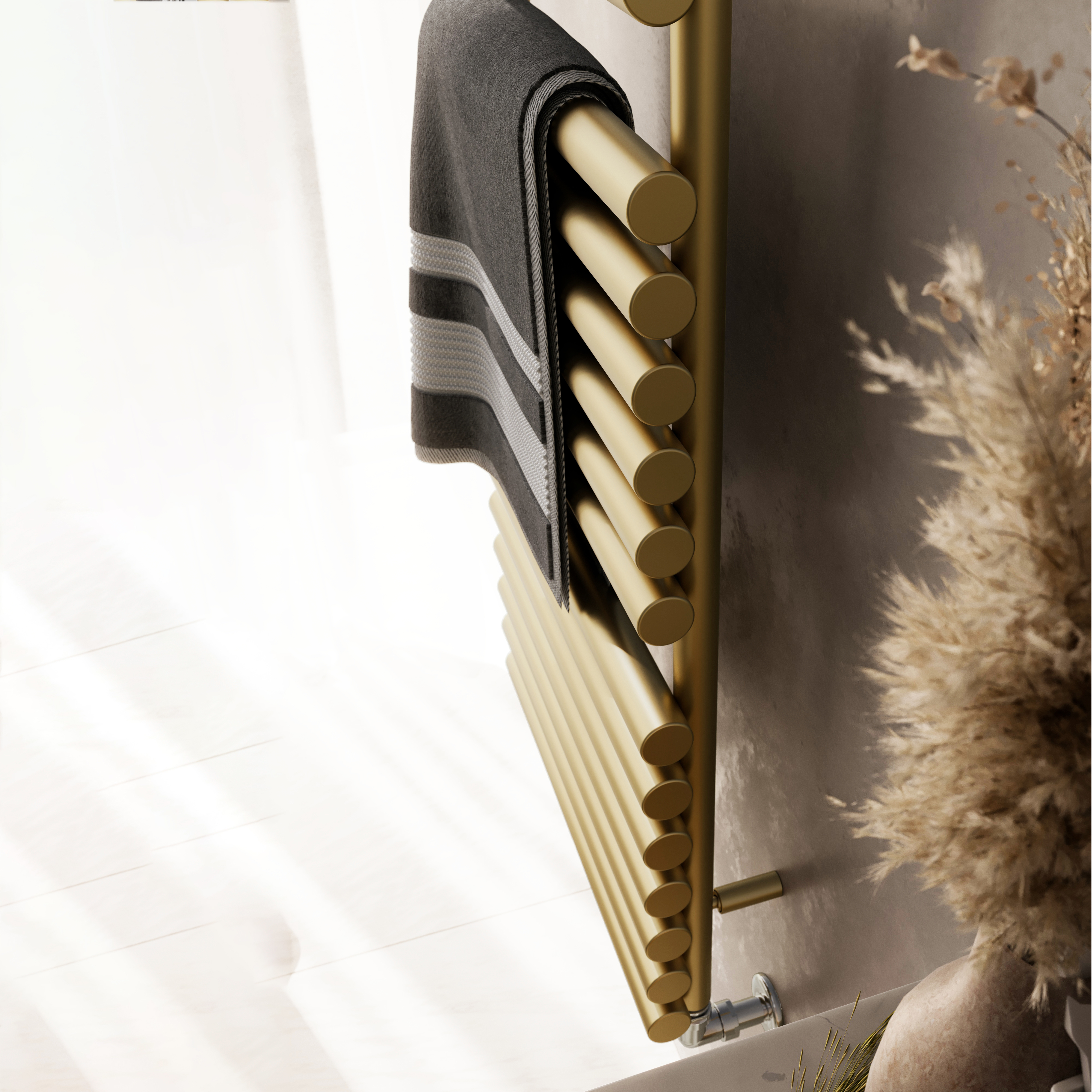 Terma Rolo Ladder Heated Towel Radiator