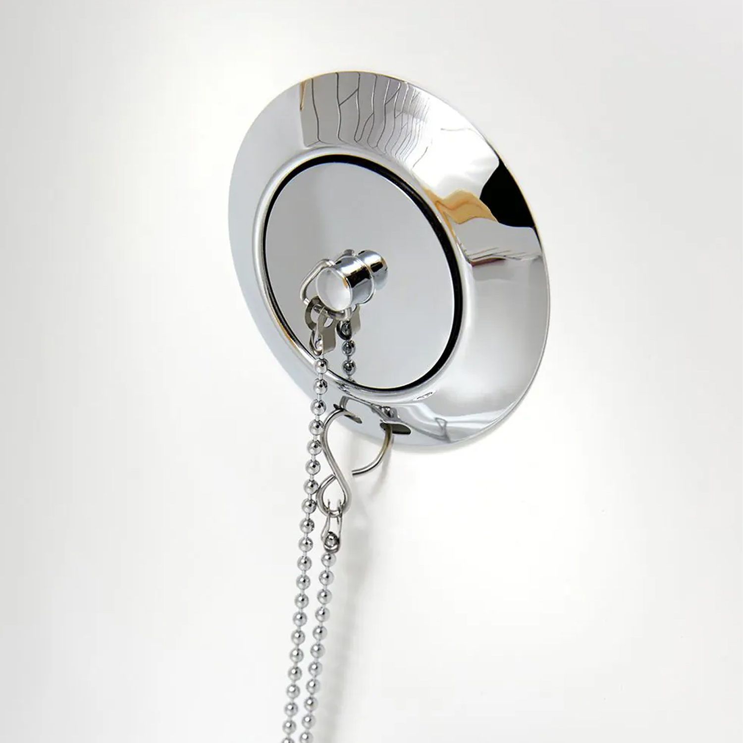 Vado Universal Traditional Bath Plug & Chain Waste - Chrome