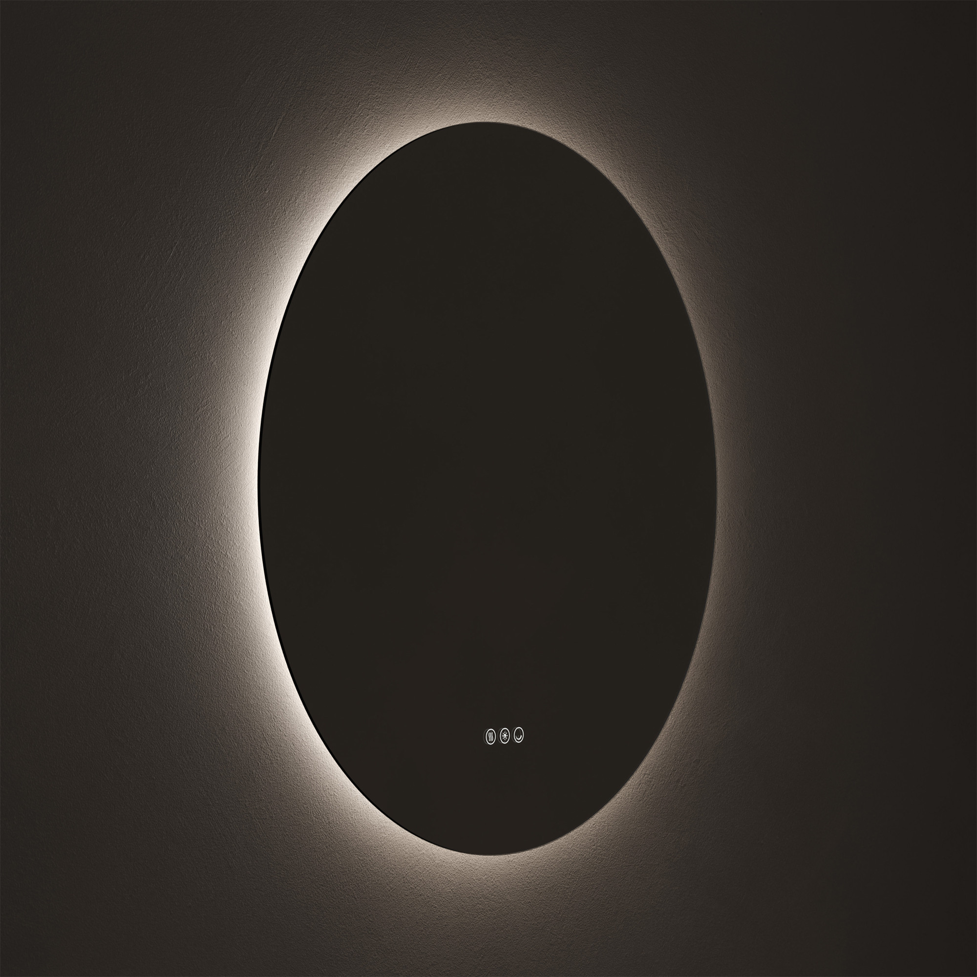 Origins Living Claris Round LED Illuminated Mirror with Demister Pad & Colour Change Lights
