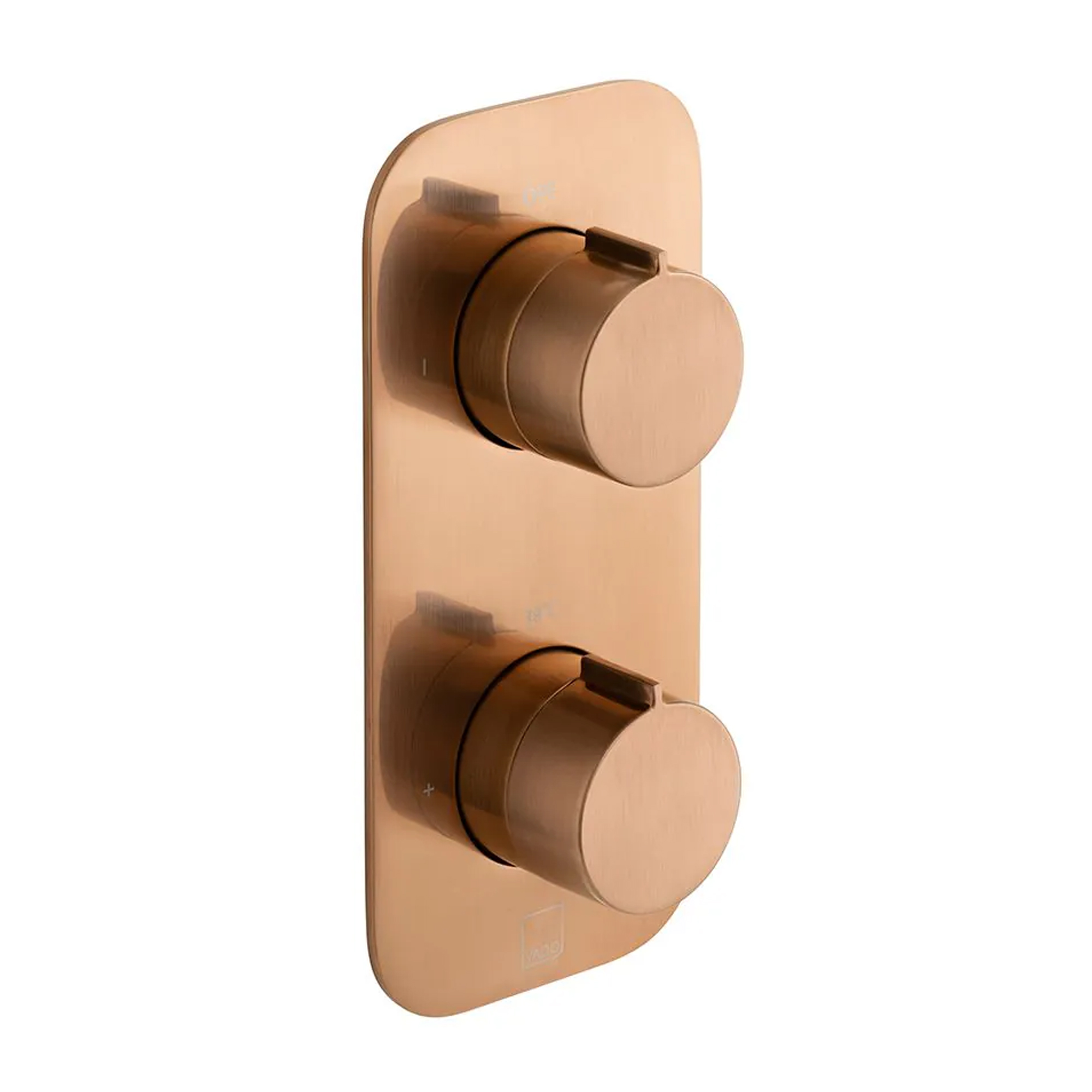Vado Individual Tablet Altitude Vertical 1 Outlet 2 Handle Thermostatic Concealed Shower Valve