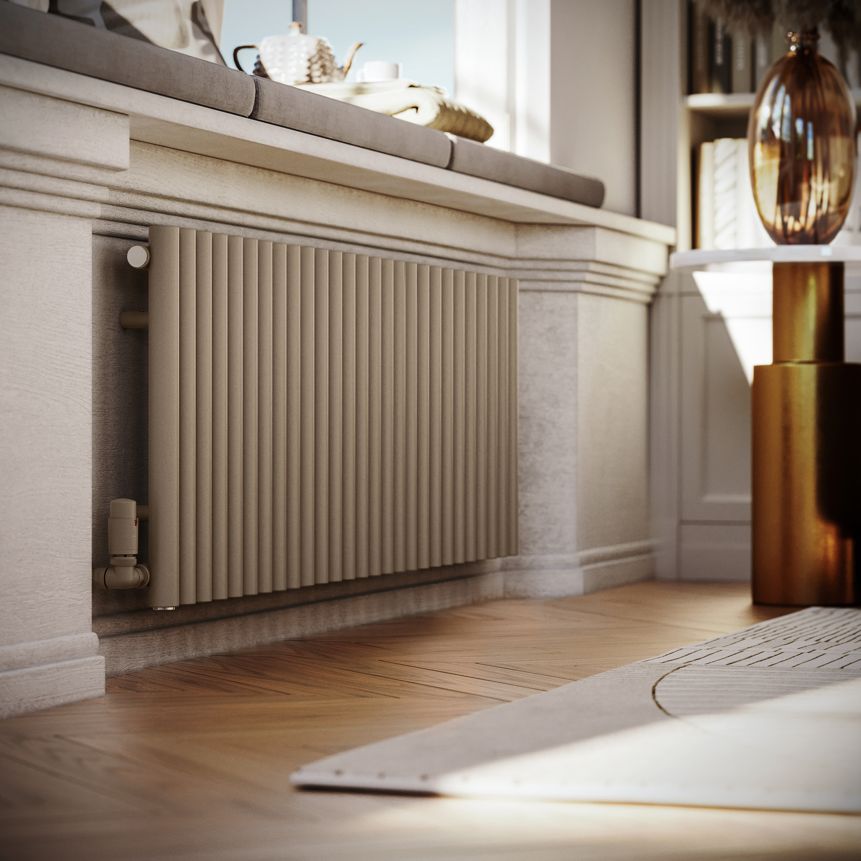Terma Rolo Room Single Panel Horizontal Radiator - 3 Sizes