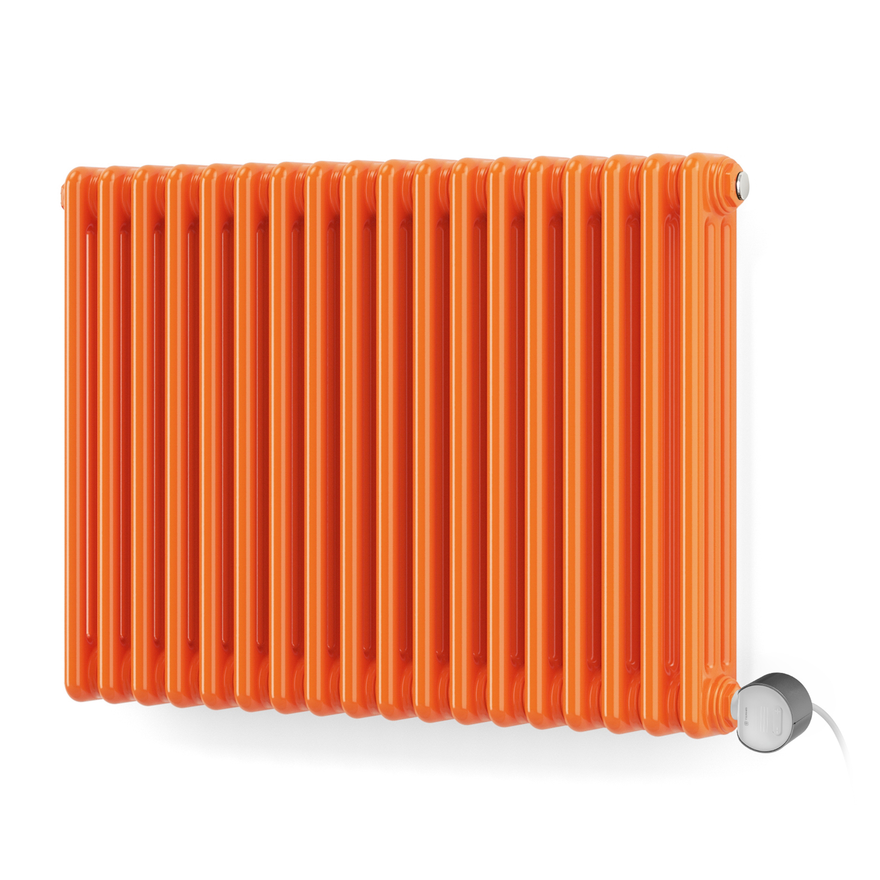 Terma Colorado Electric 3 Column Horizontal Radiator with VEO Wi-Fi Controlled Heating Element