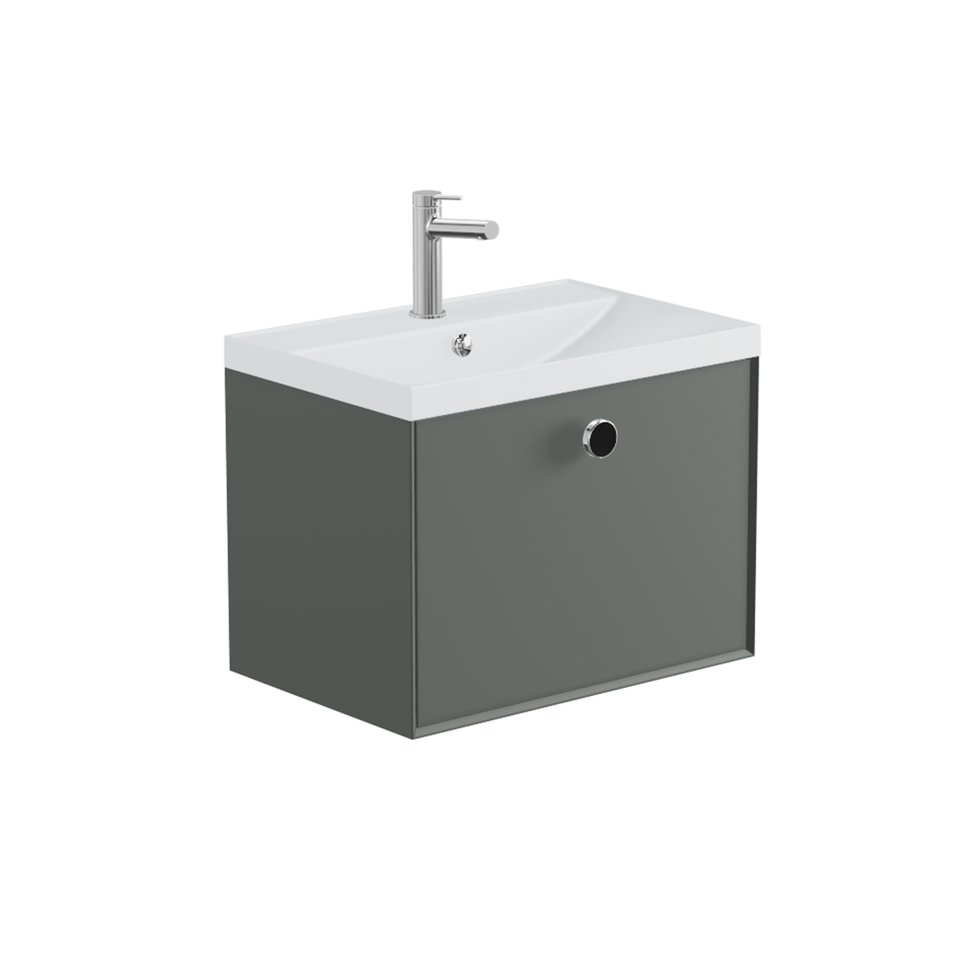 Vado Safari 600mm Wall Hung Vanity Unit & Basin