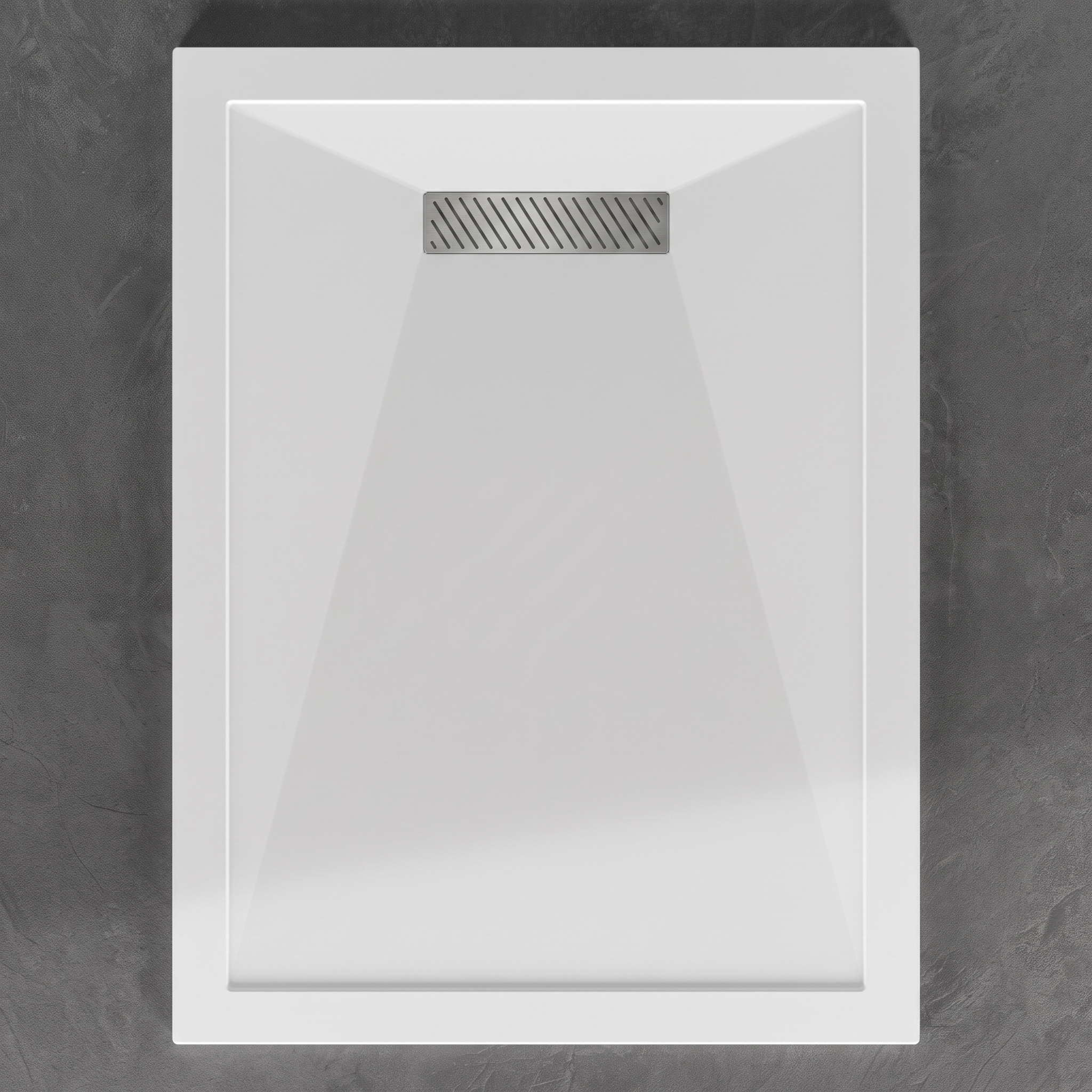 Harbour Linear 25mm Luxury Stone Rectangular Shower Tray - 9 Sizes