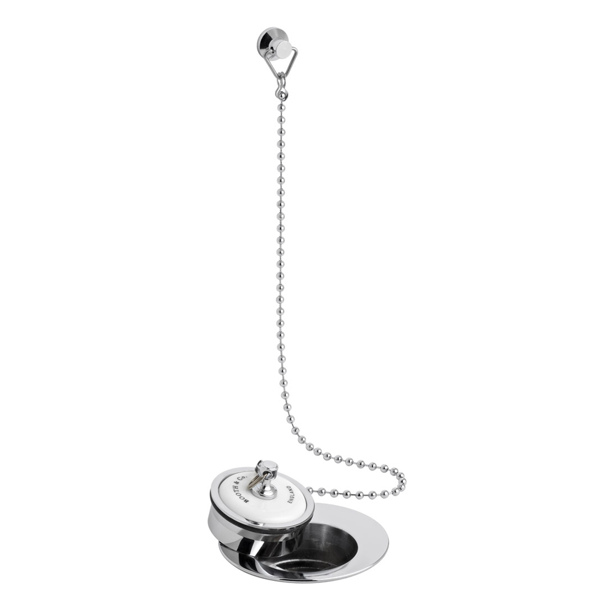 Booth & Co Axbridge Traditional Ceramic Basin Plug & Chain Waste