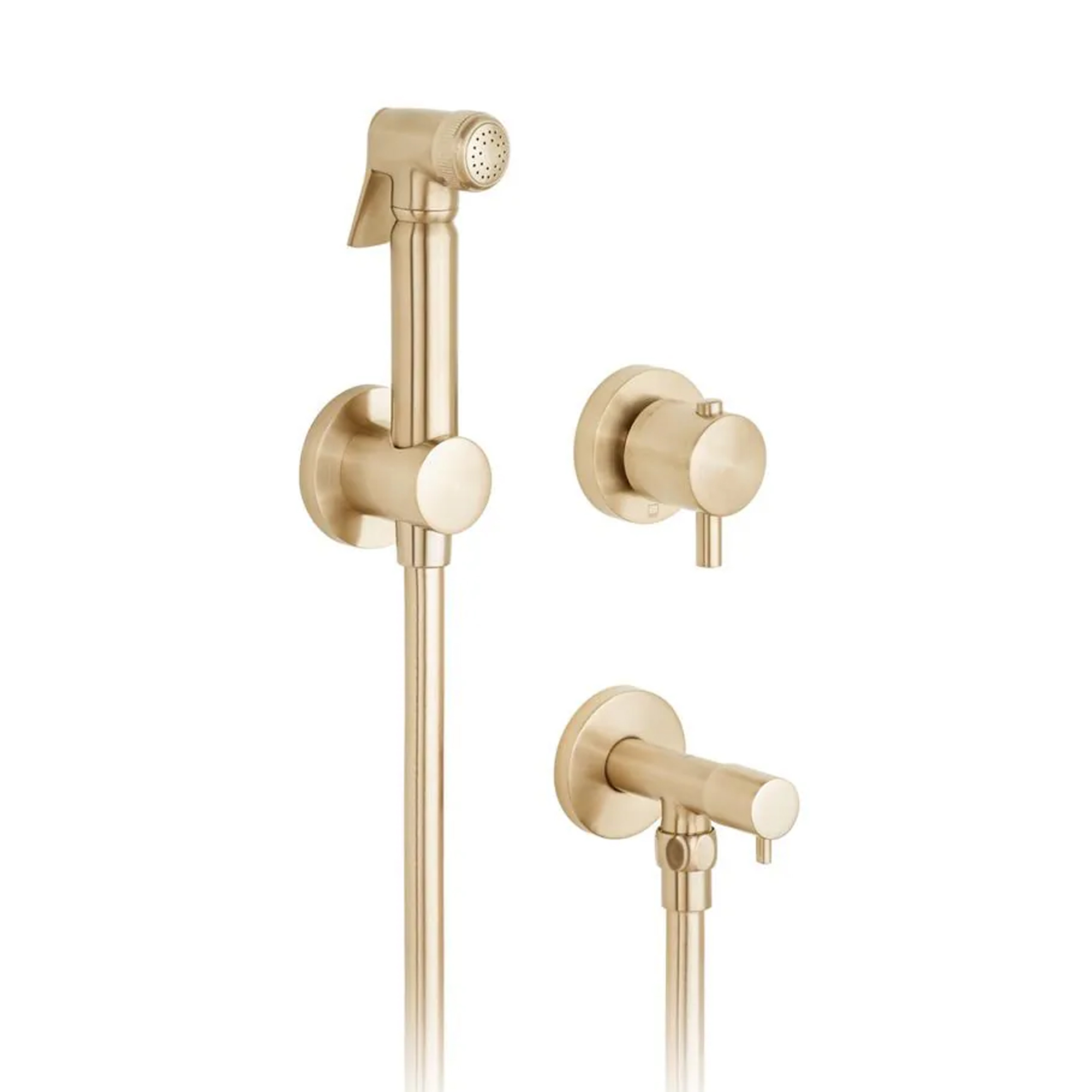 Vado Individual Luxury Douche Kit with Concealed Thermostatic Valve