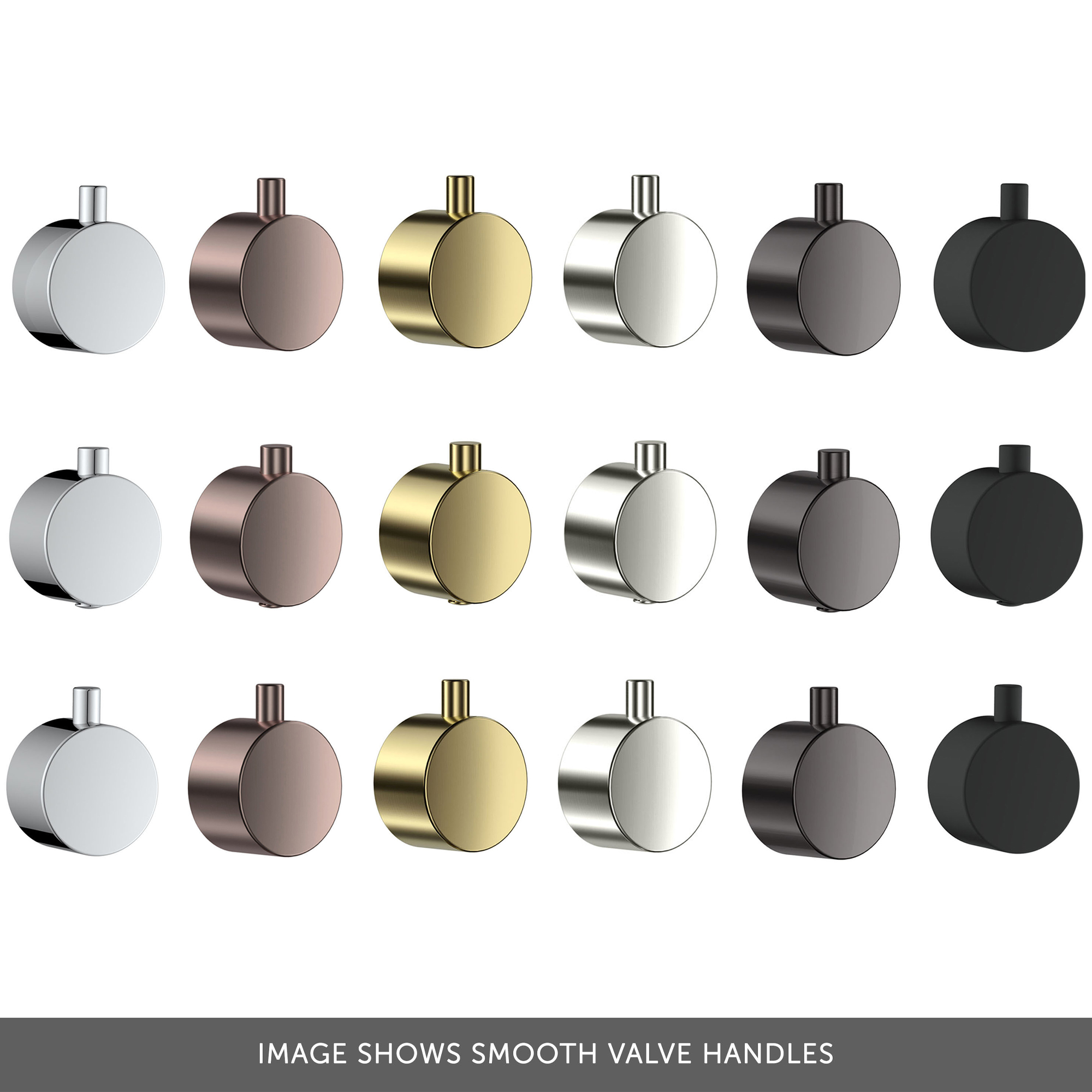 Core Shower Package with 3 Outlet Portrait Valve, Fixed Shower Head, Kit & Overflow Bath Filler