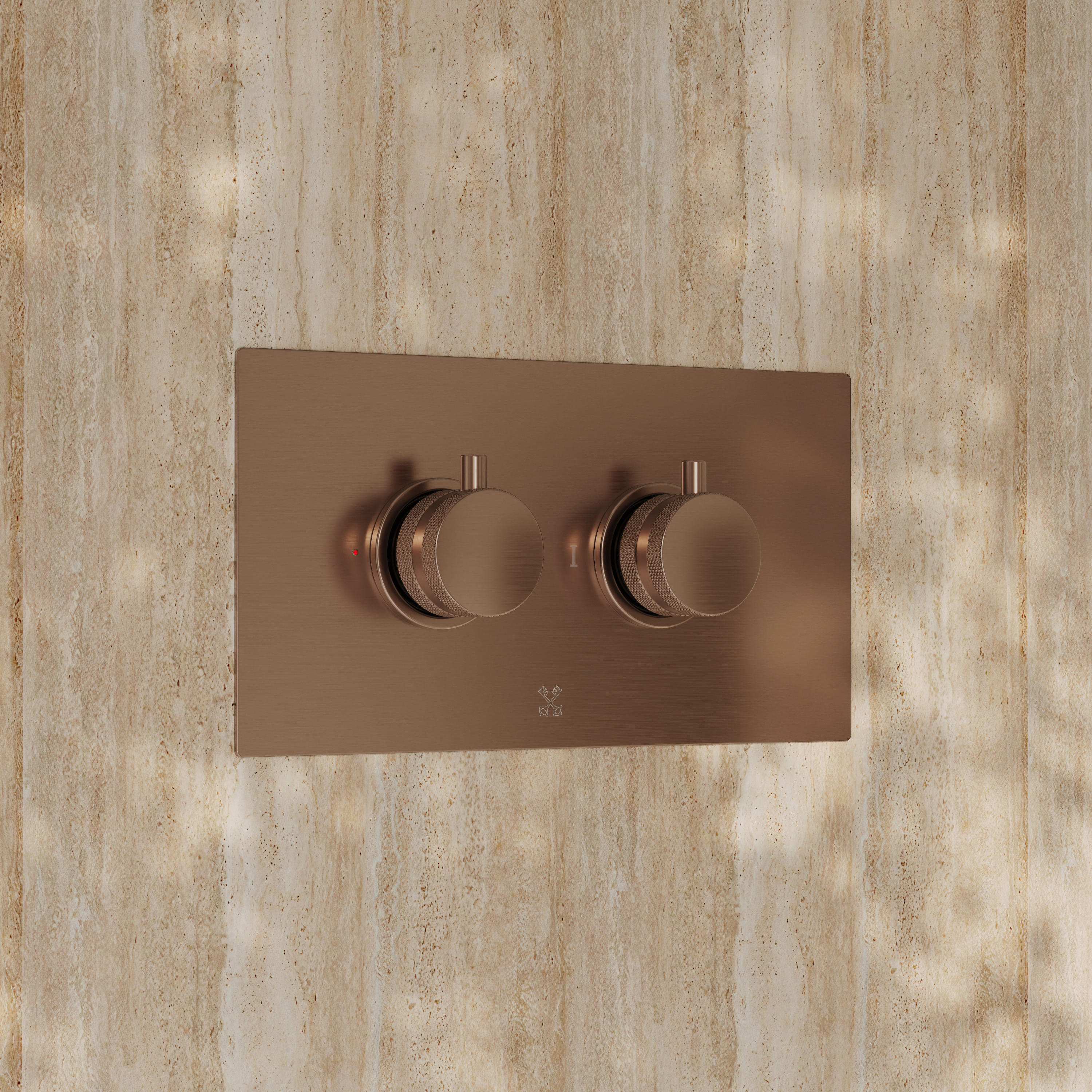 Core 2 Outlet Landscape Thermostatic Concealed Shower Valve