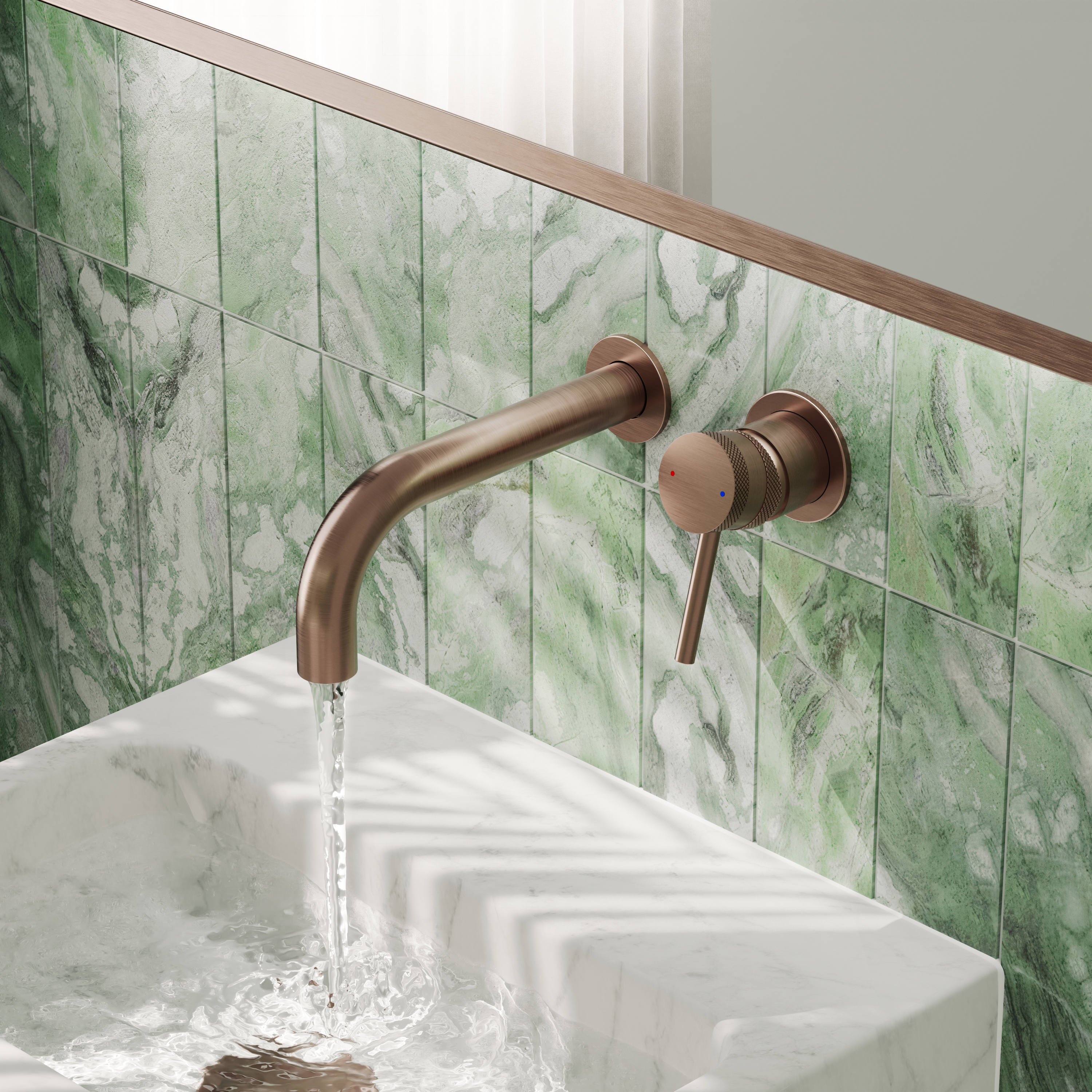 Core Wall Mounted 140mm Cloakroom Basin Tap