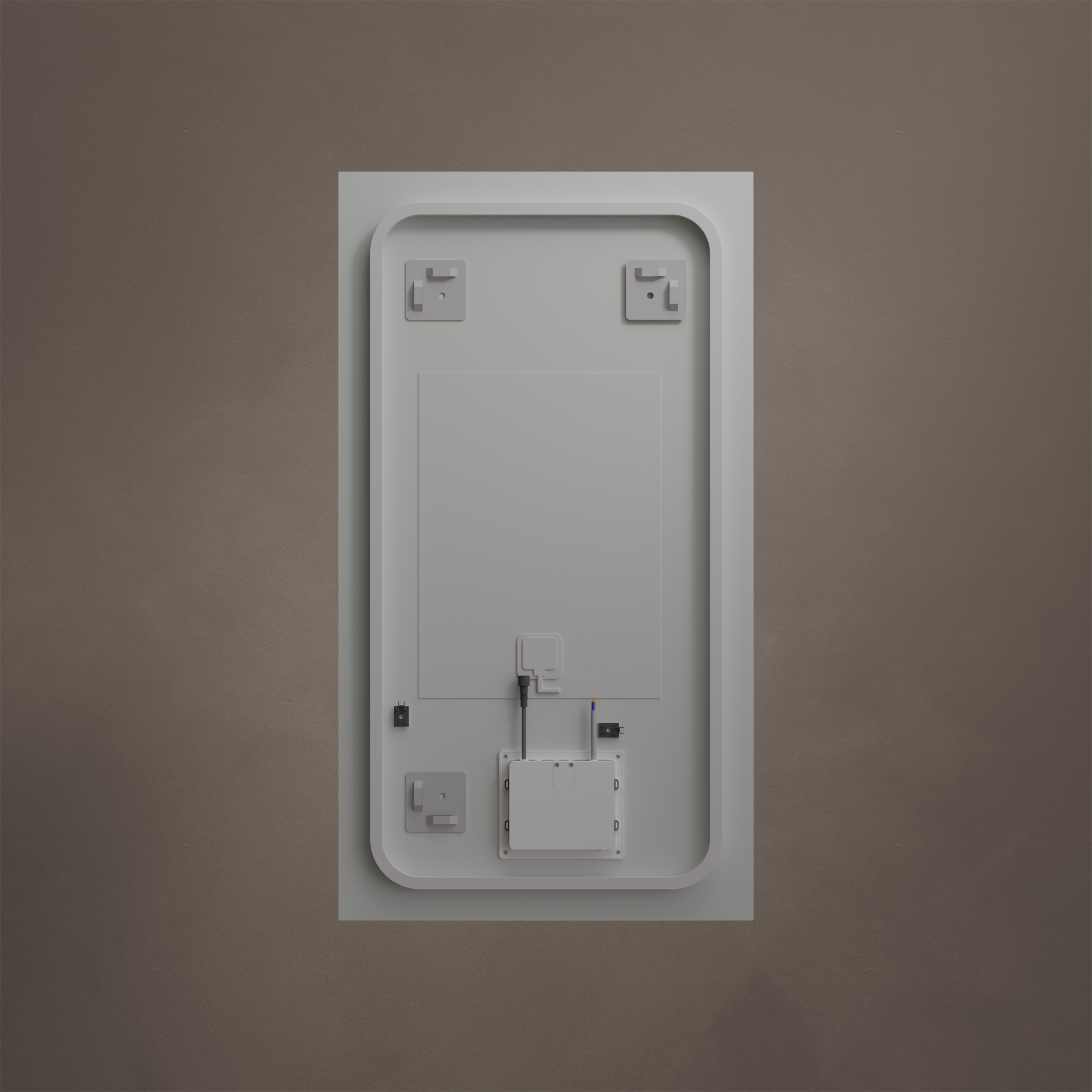 Origins Living Claris Rectangular LED Illuminated Mirror with Demister Pad & Colour Change Lights