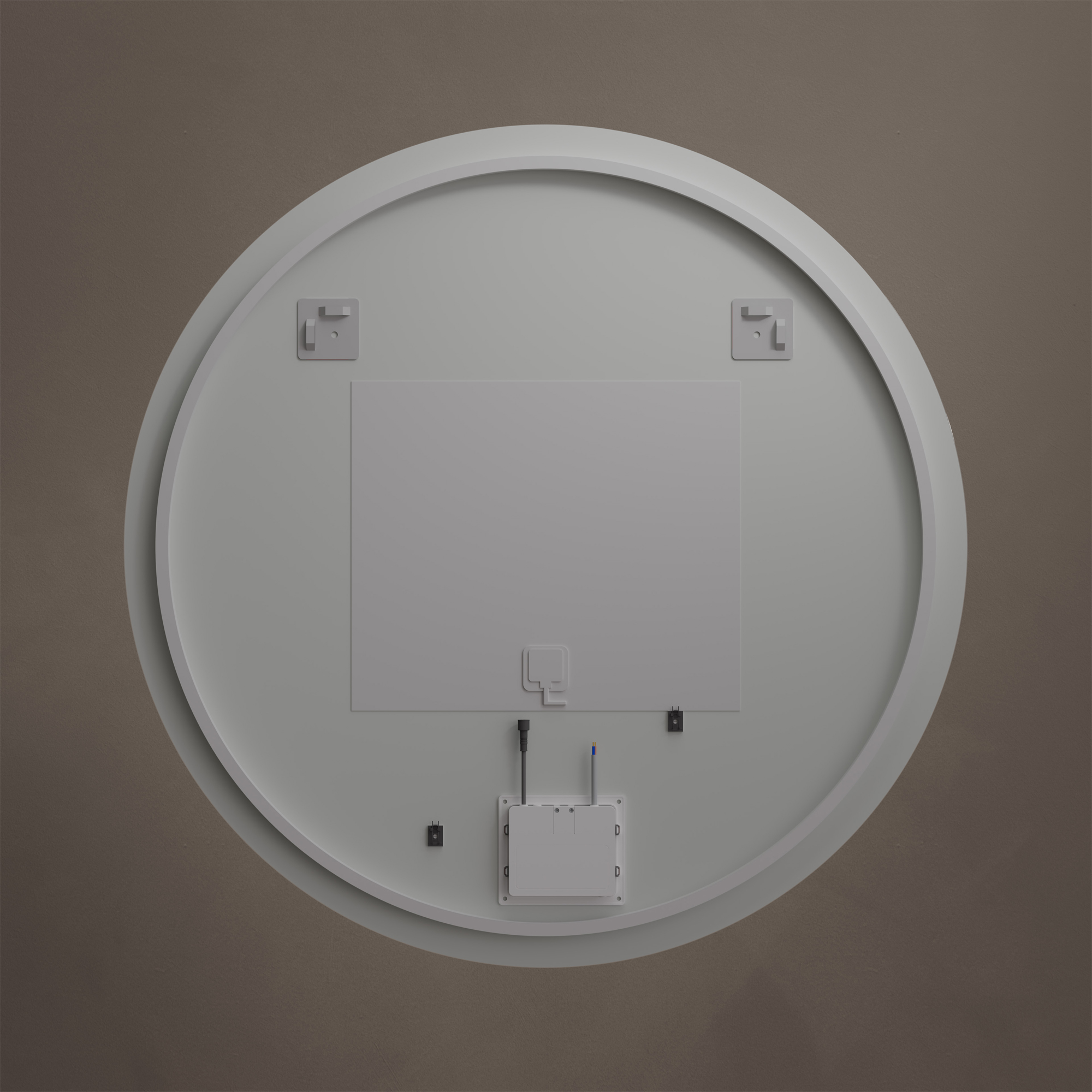Origins Living Claris Round LED Illuminated Mirror with Demister Pad & Colour Change Lights