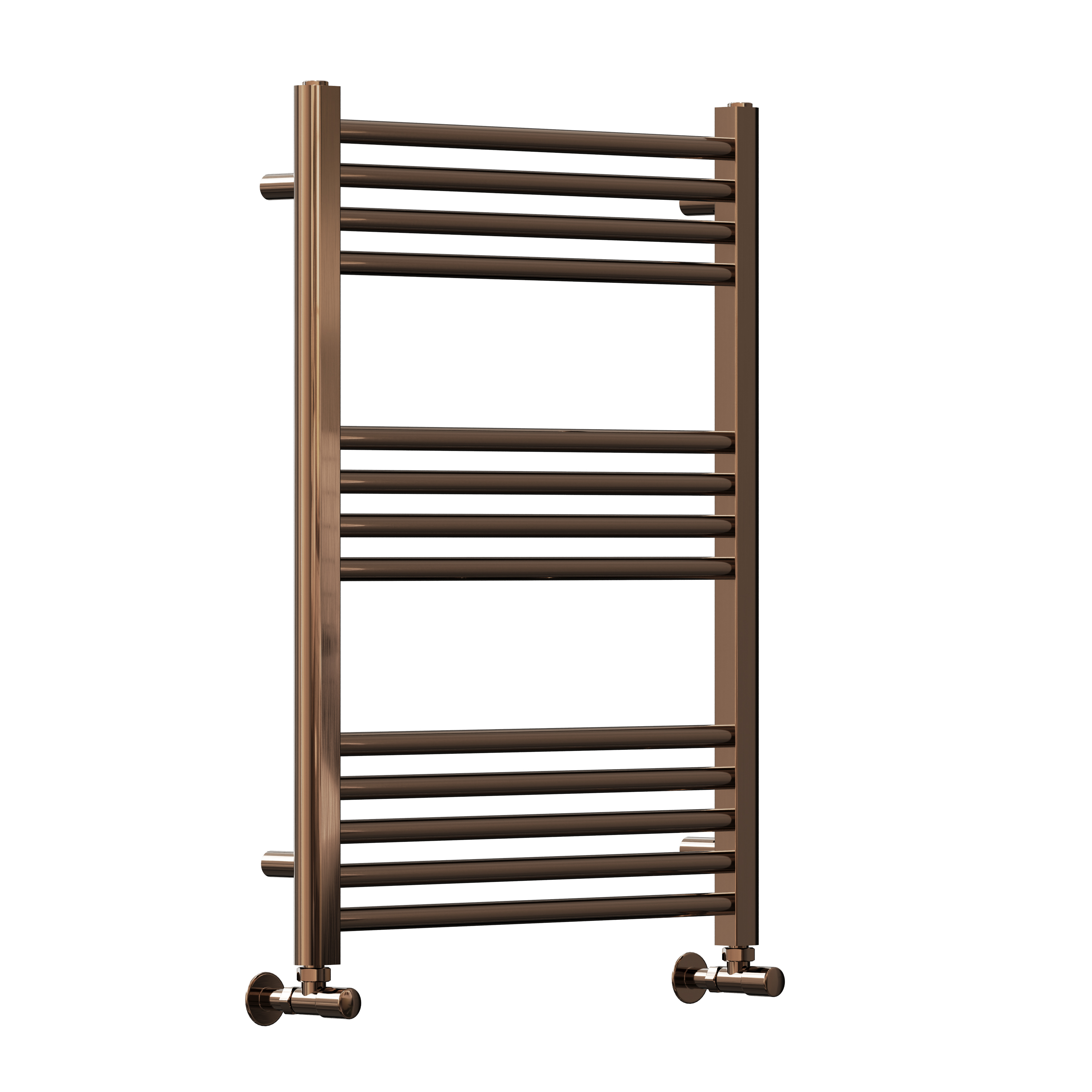 Toasty Glow Premium Brushed Bronze 25mm Heated Towel Rail
