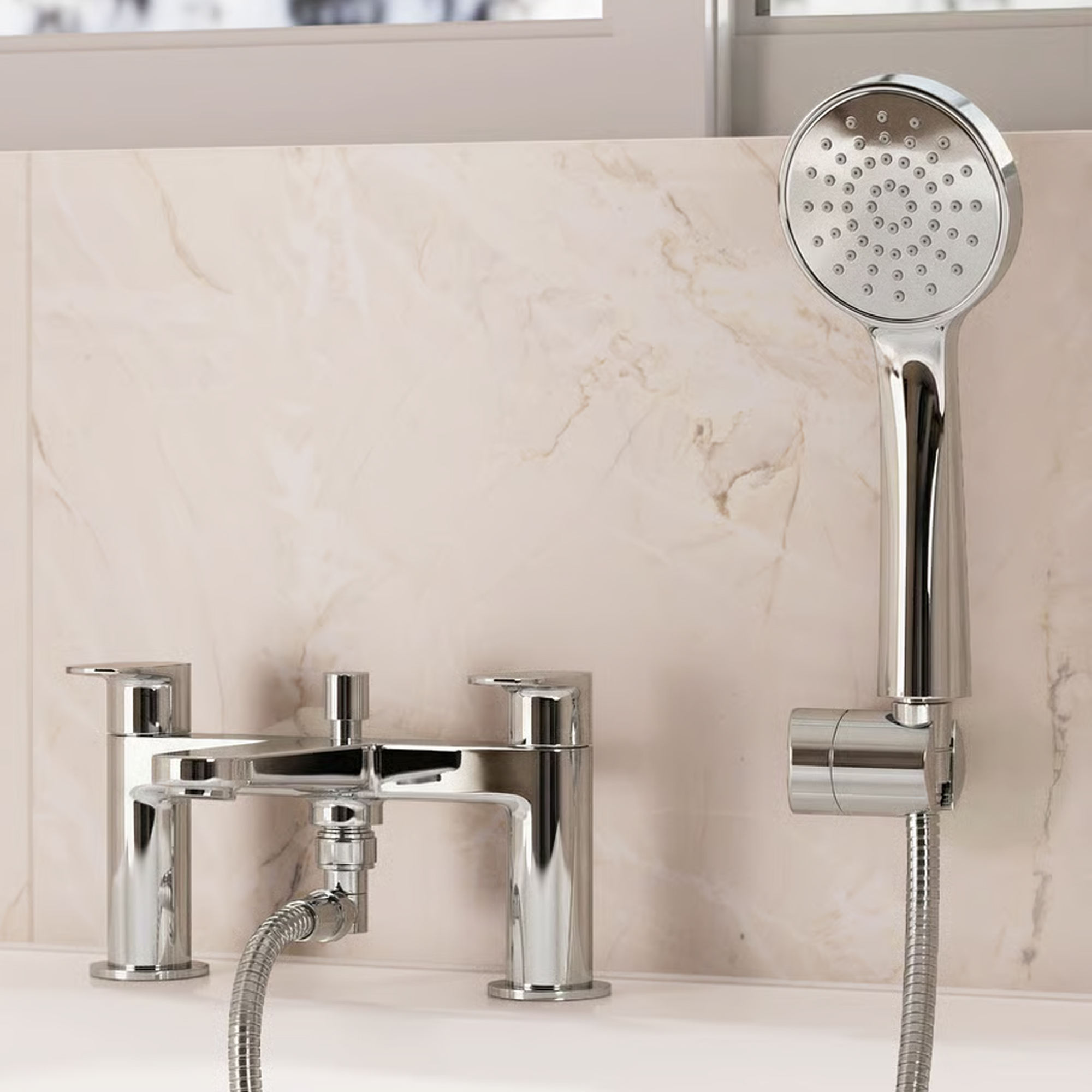 Crosswater Drift Bath Shower Mixer Tap & Kit