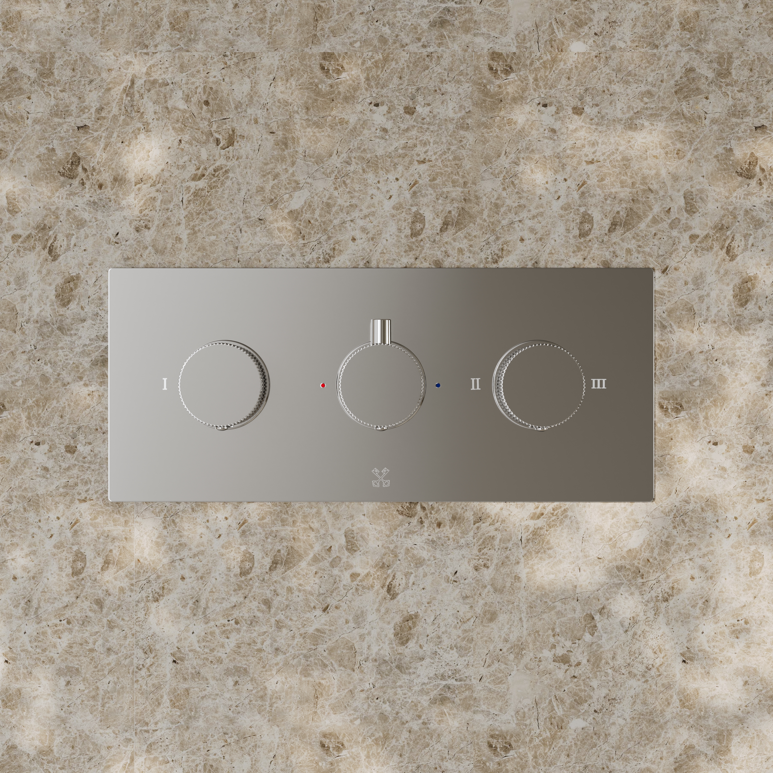 Core 3 Outlet Landscape Thermostatic Concealed Shower Valve