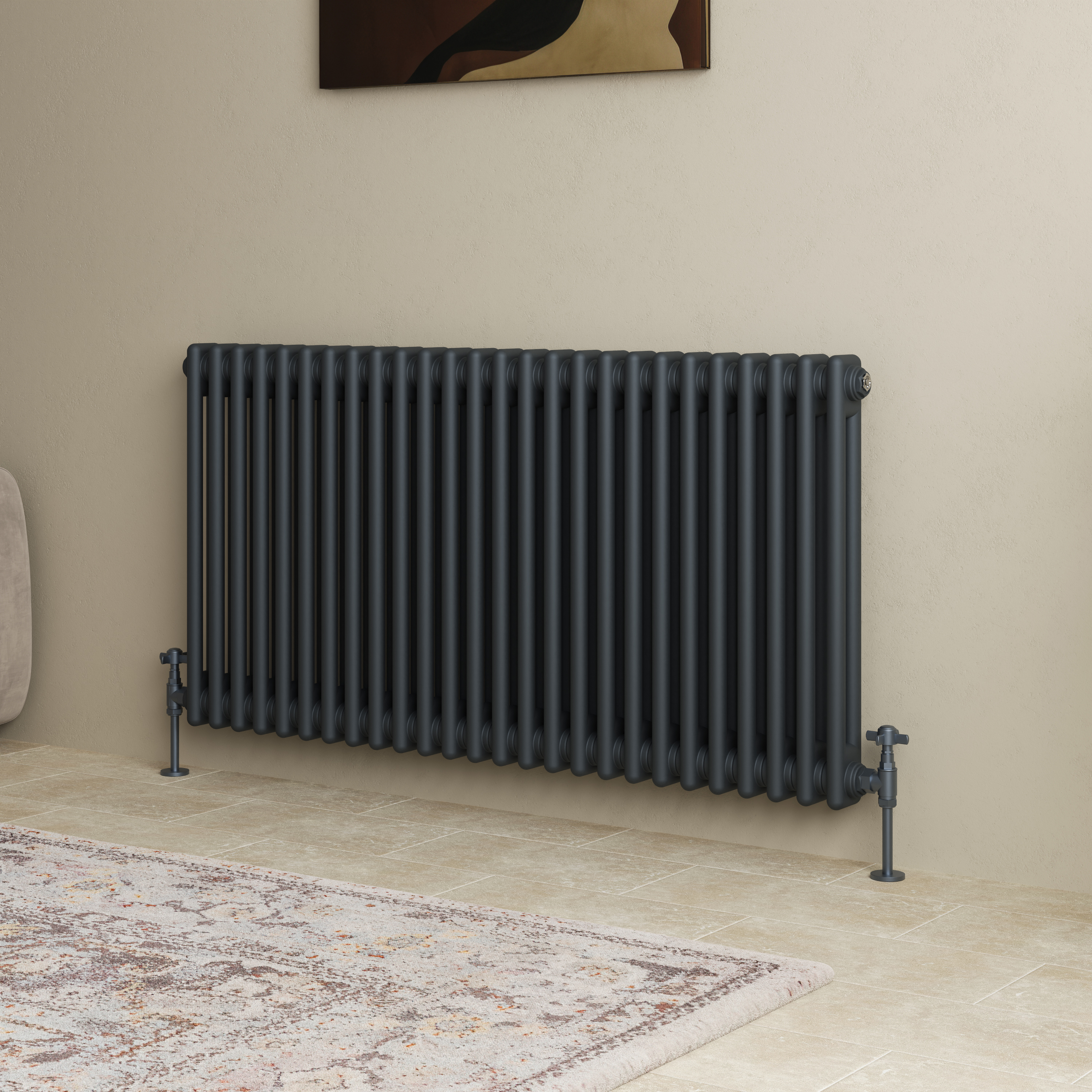 Toasty Ardleigh Anthracite Horizontal Column Radiator