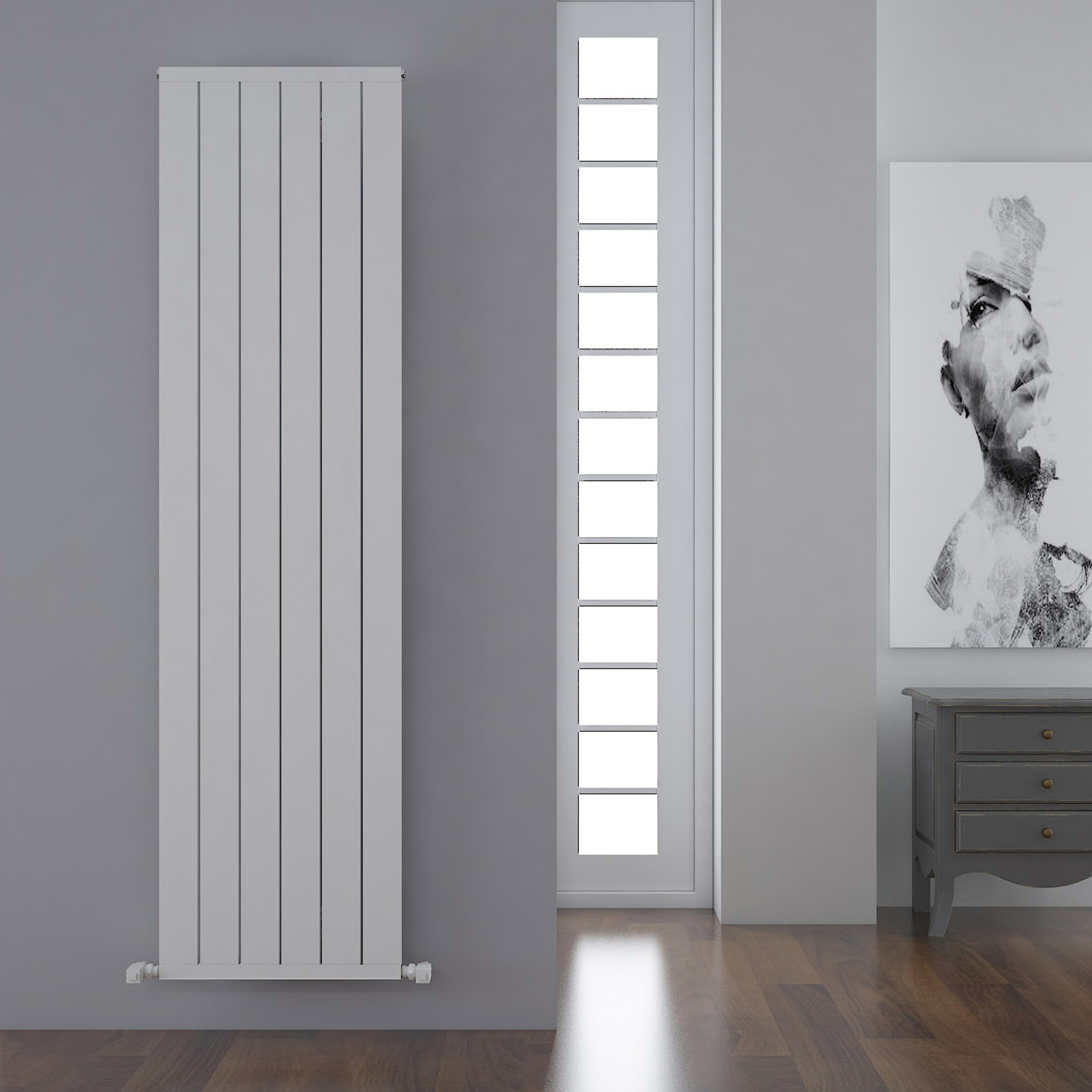 Carisa Mack Vertical Aluminium Radiator