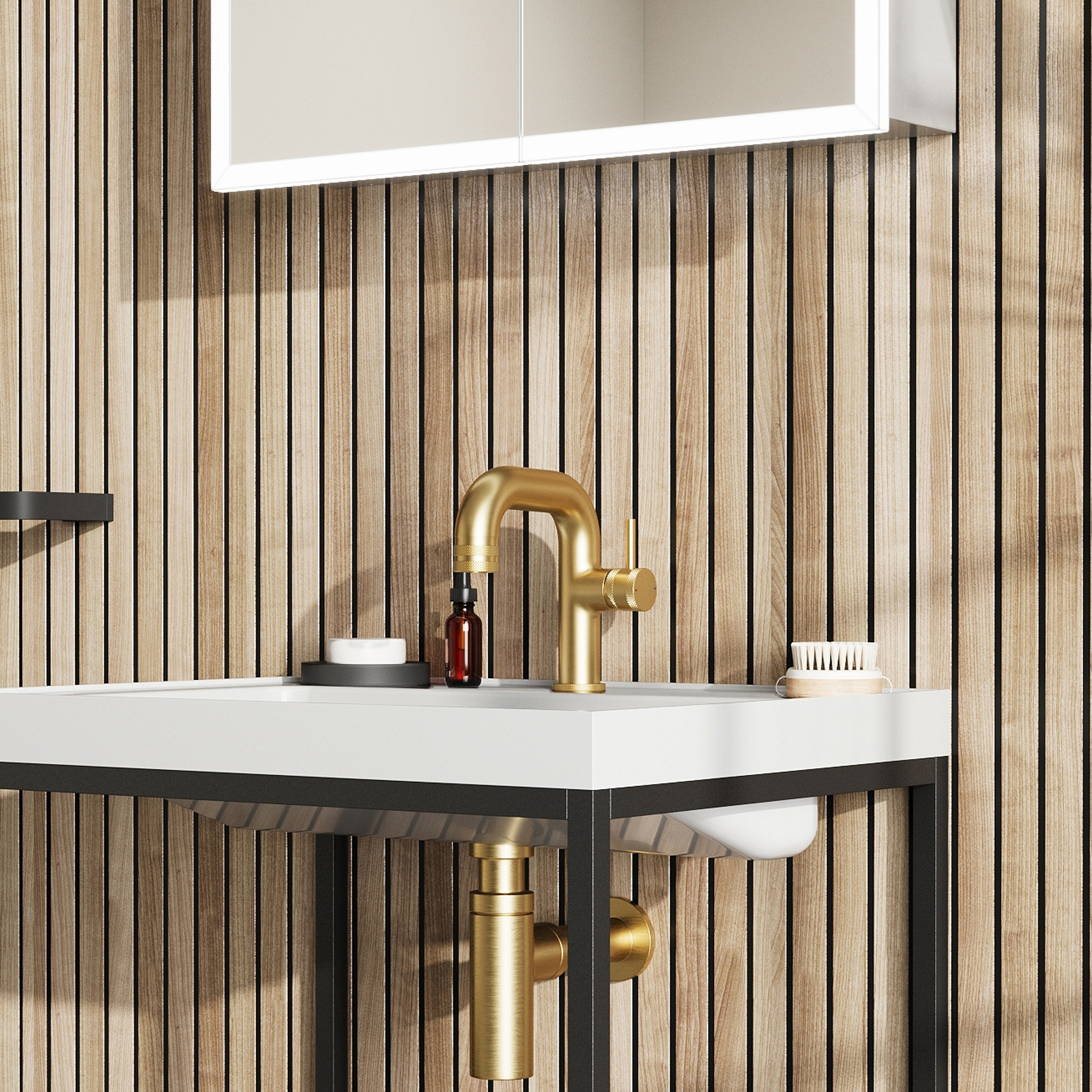 Core Side Lever Mono Basin Mixer Tap