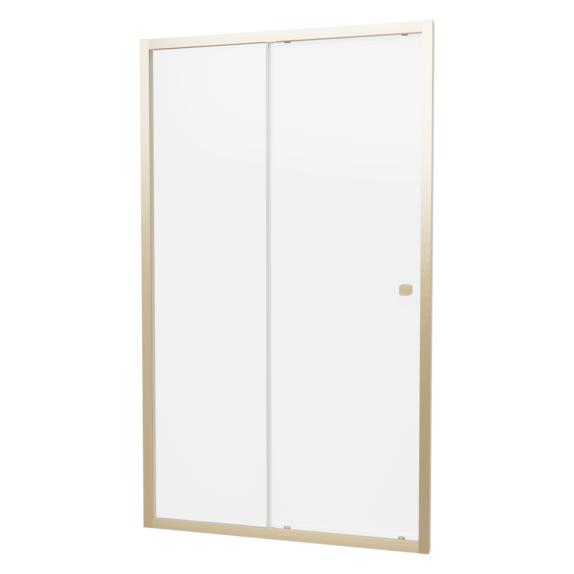 Crosswater Clear 6 6mm Matt Black Single Sliding Door & Optional Side Panel