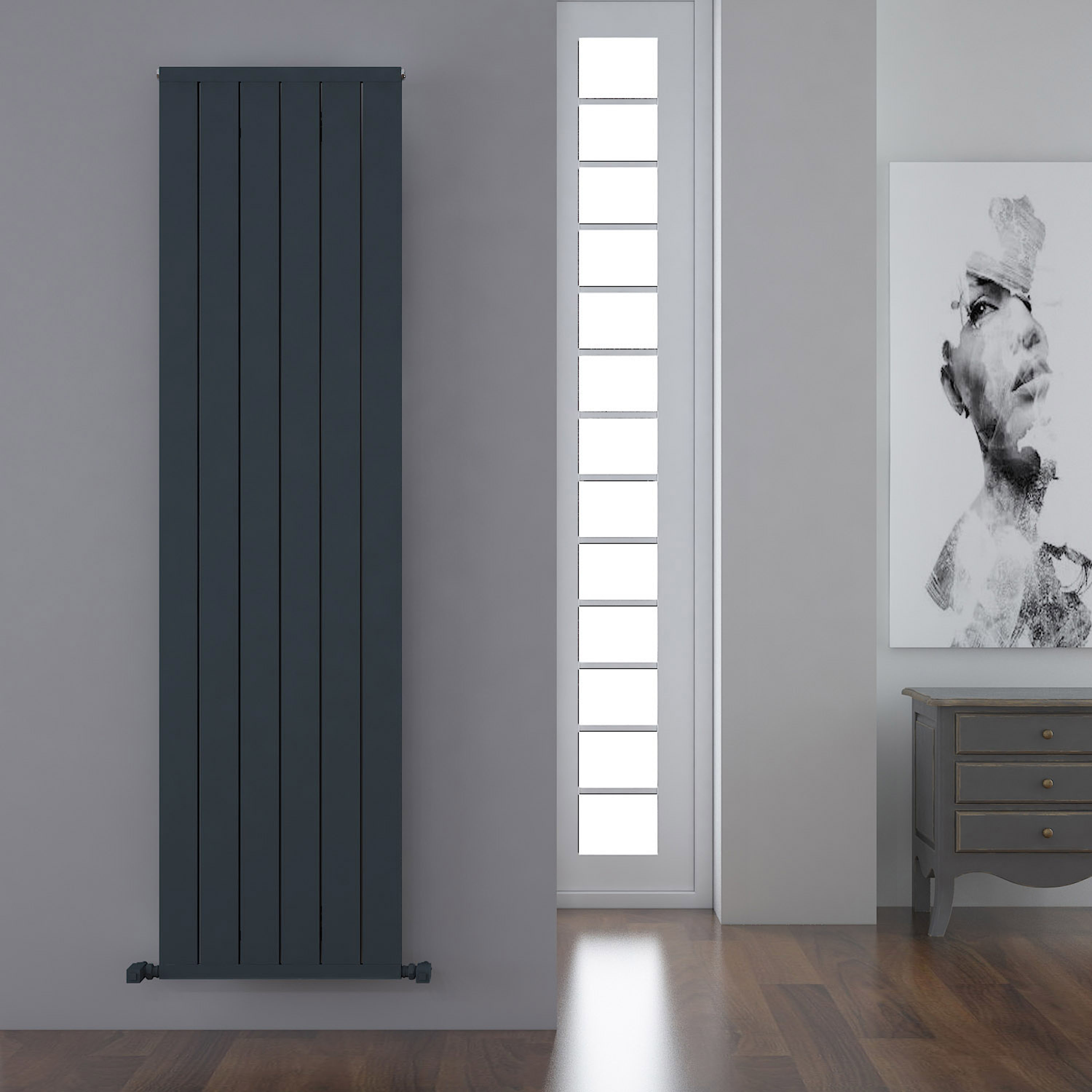 Carisa Mack Vertical Aluminium Radiator