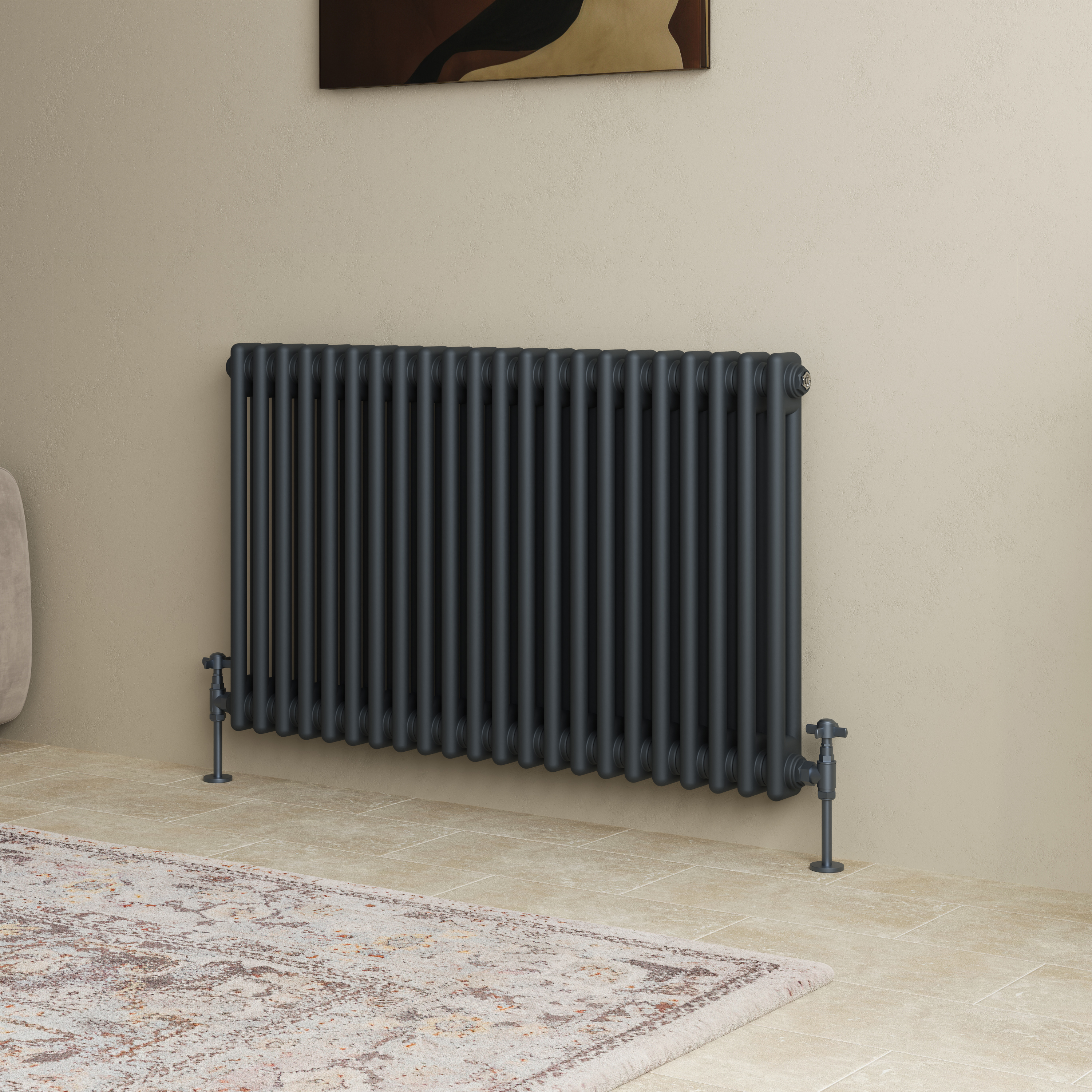 Toasty Ardleigh Anthracite Horizontal Column Radiator
