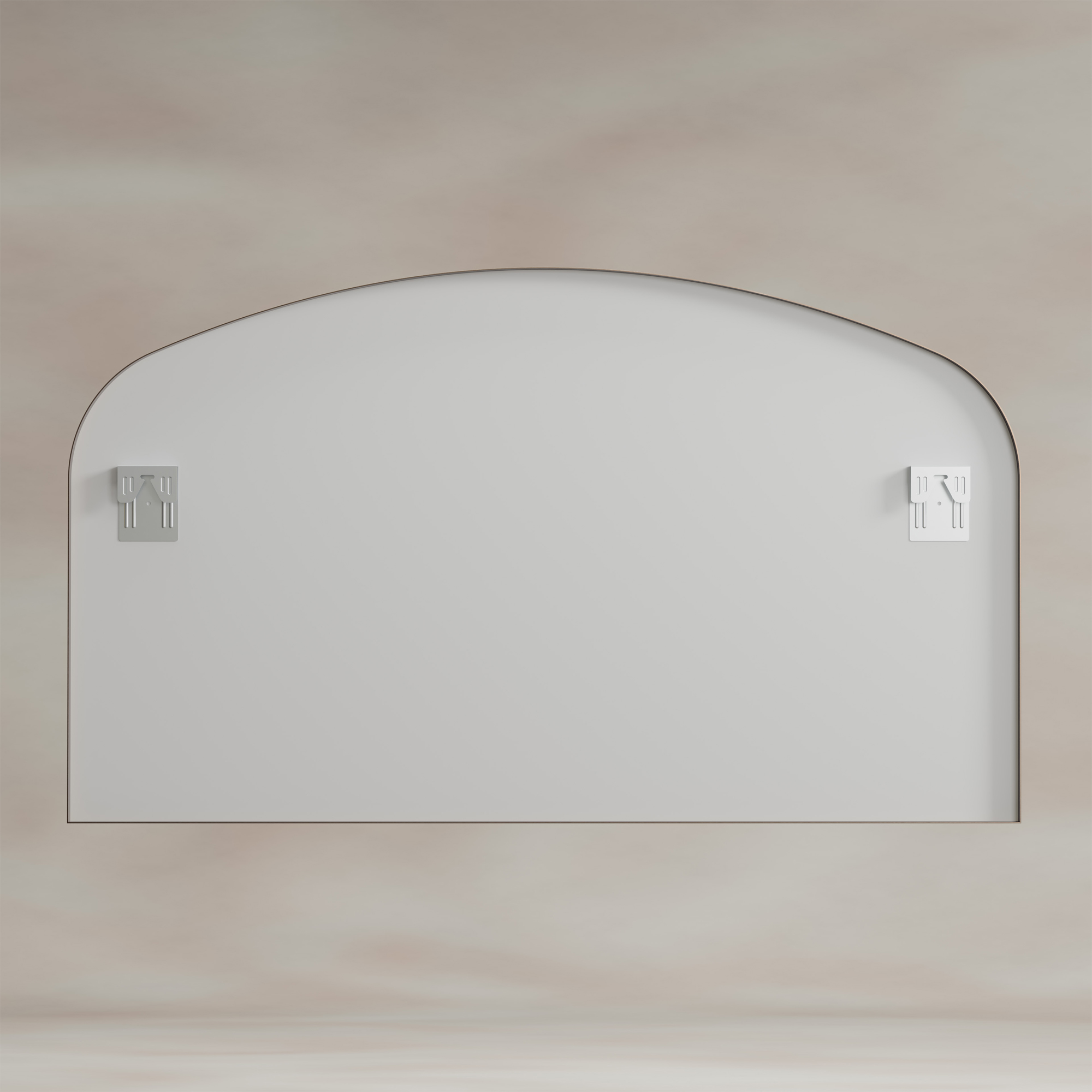 Origins Living Delphine Overmantle Arched Mirror - 1200 x 700mm