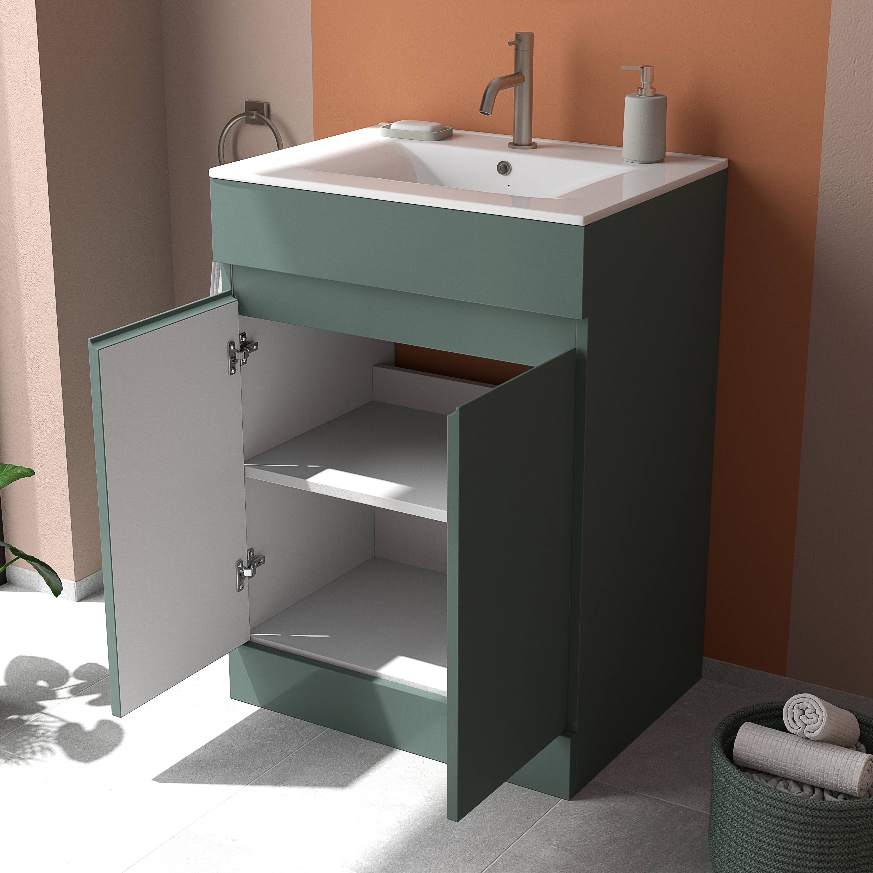 Dylan Complete Matt Black Bathroom Suite with Reinforced Shower Bath & Rimless Toilet