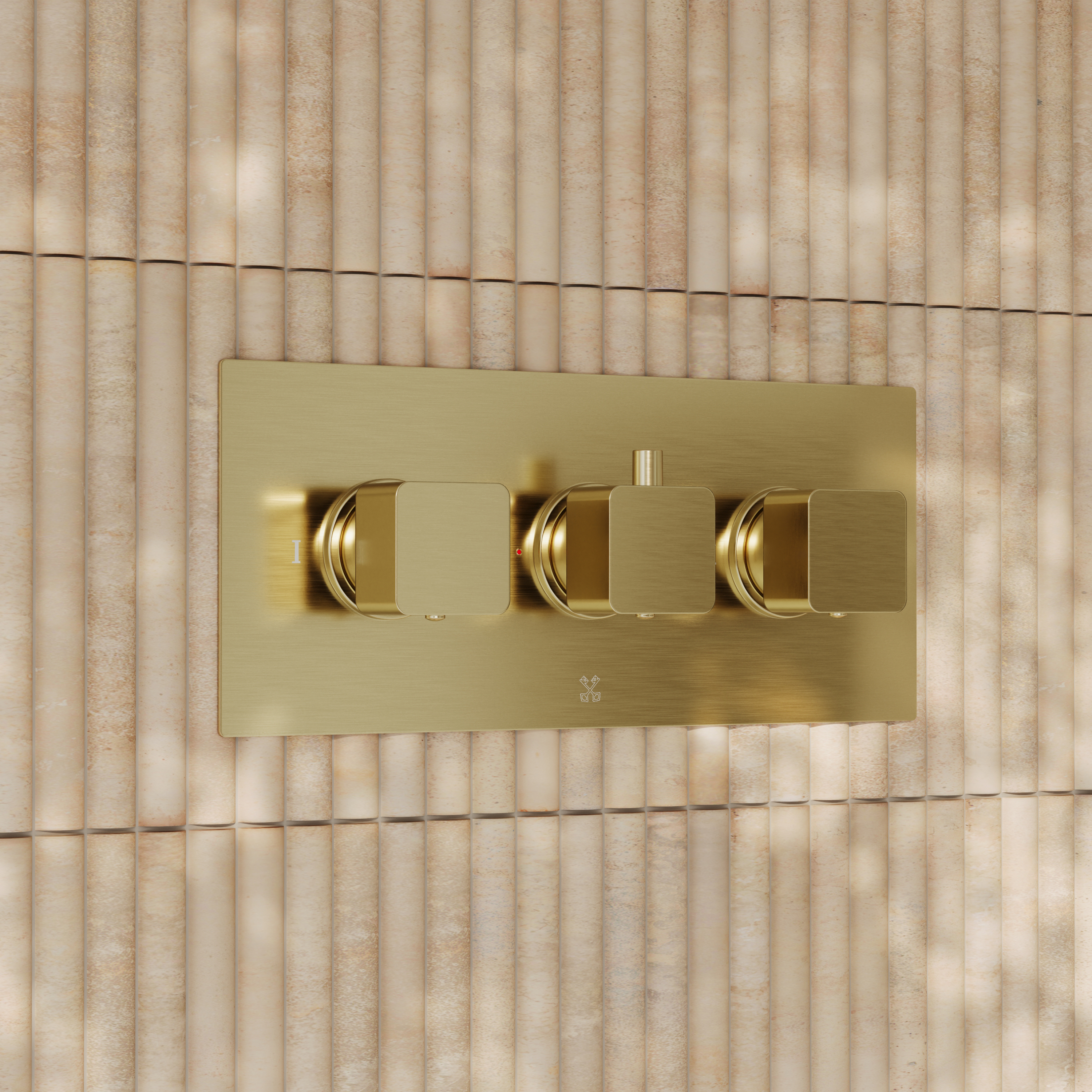 Core 3 Outlet Landscape Thermostatic Concealed Shower Valve