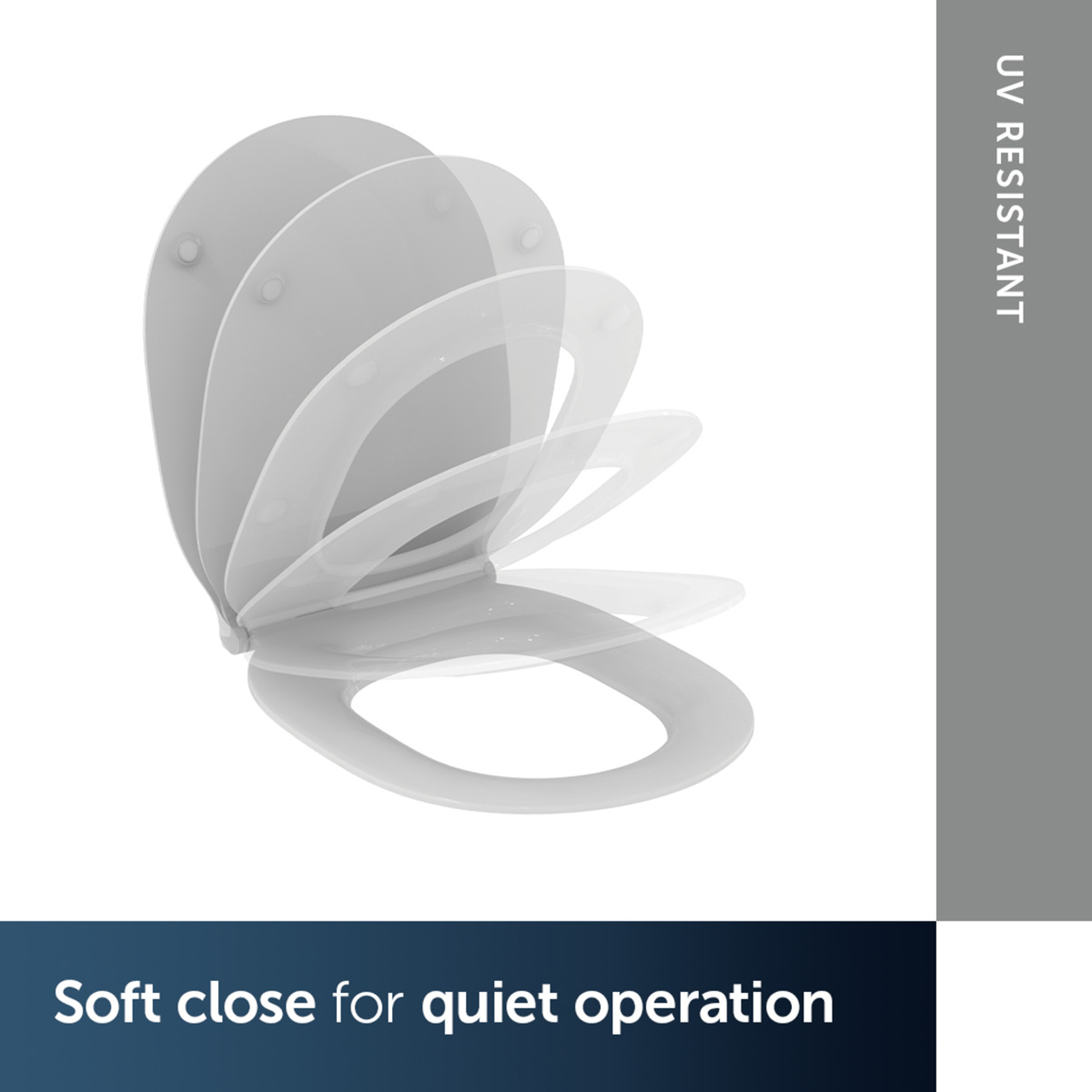Ideal Standard Connect Air Slim Soft Close Toilet Seat