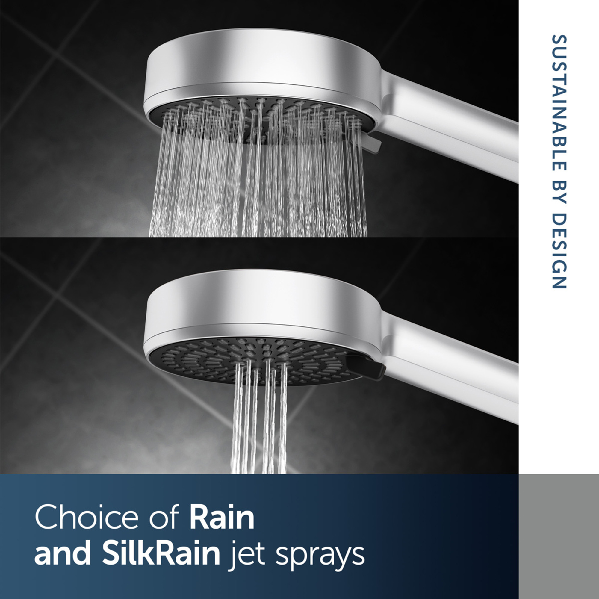 Ideal Standard Idealrain Alu+ Multi-Function Round Handset