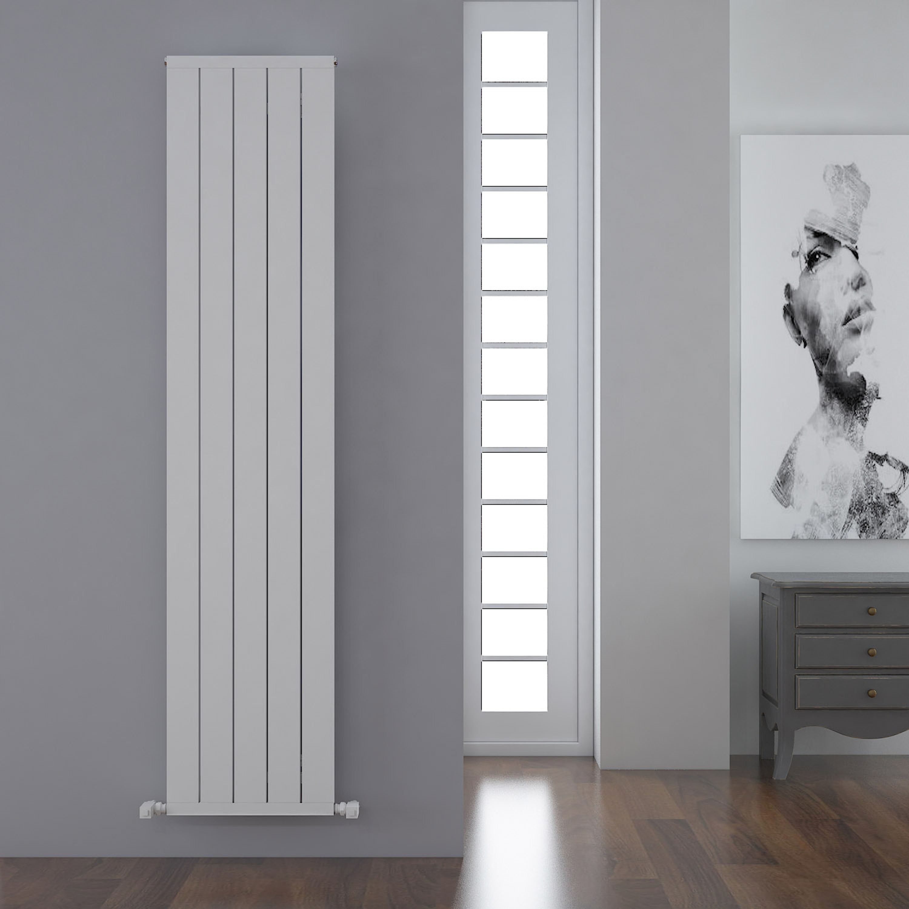 Carisa Mack Vertical Aluminium Radiator