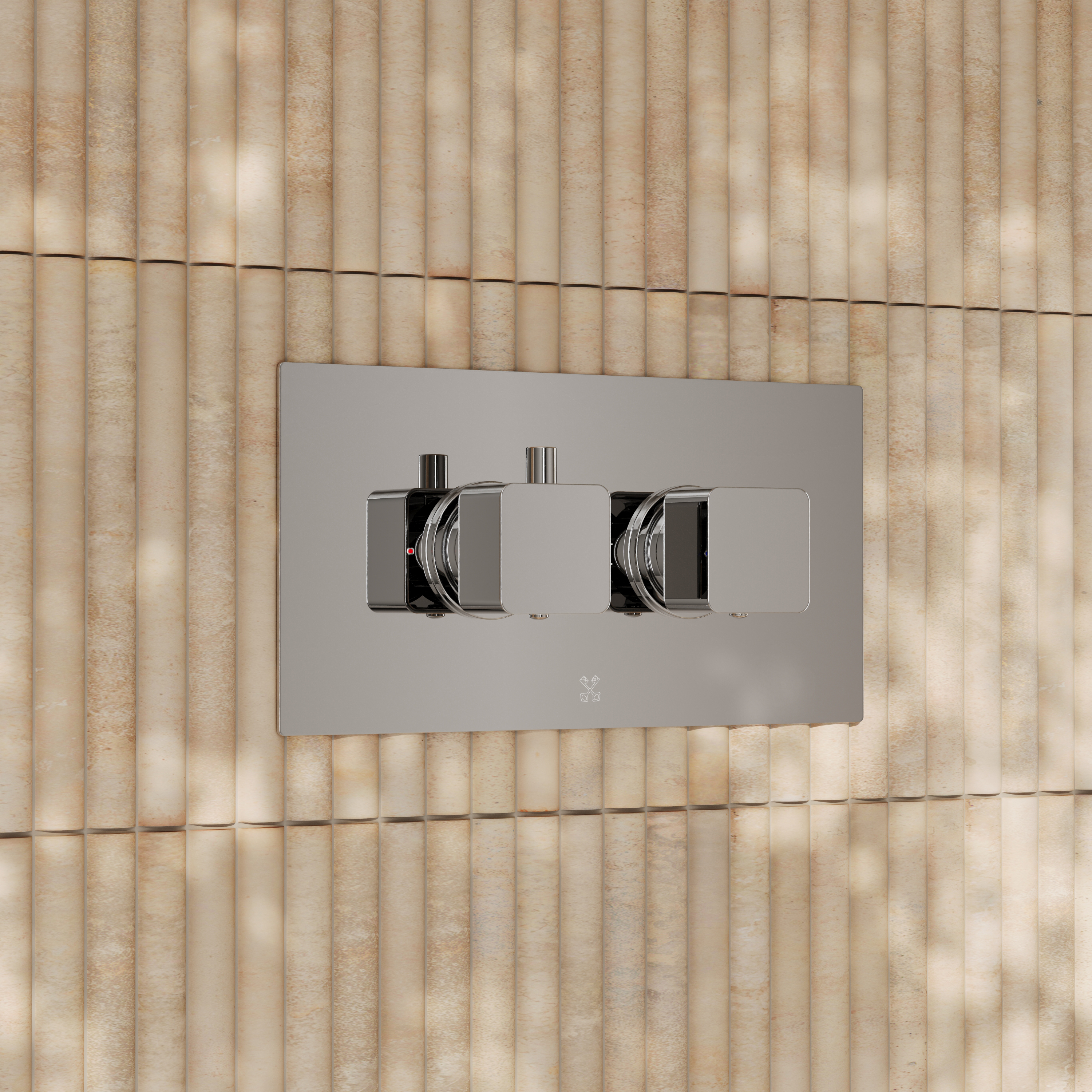 Core 2 Outlet Landscape Thermostatic Concealed Shower Valve