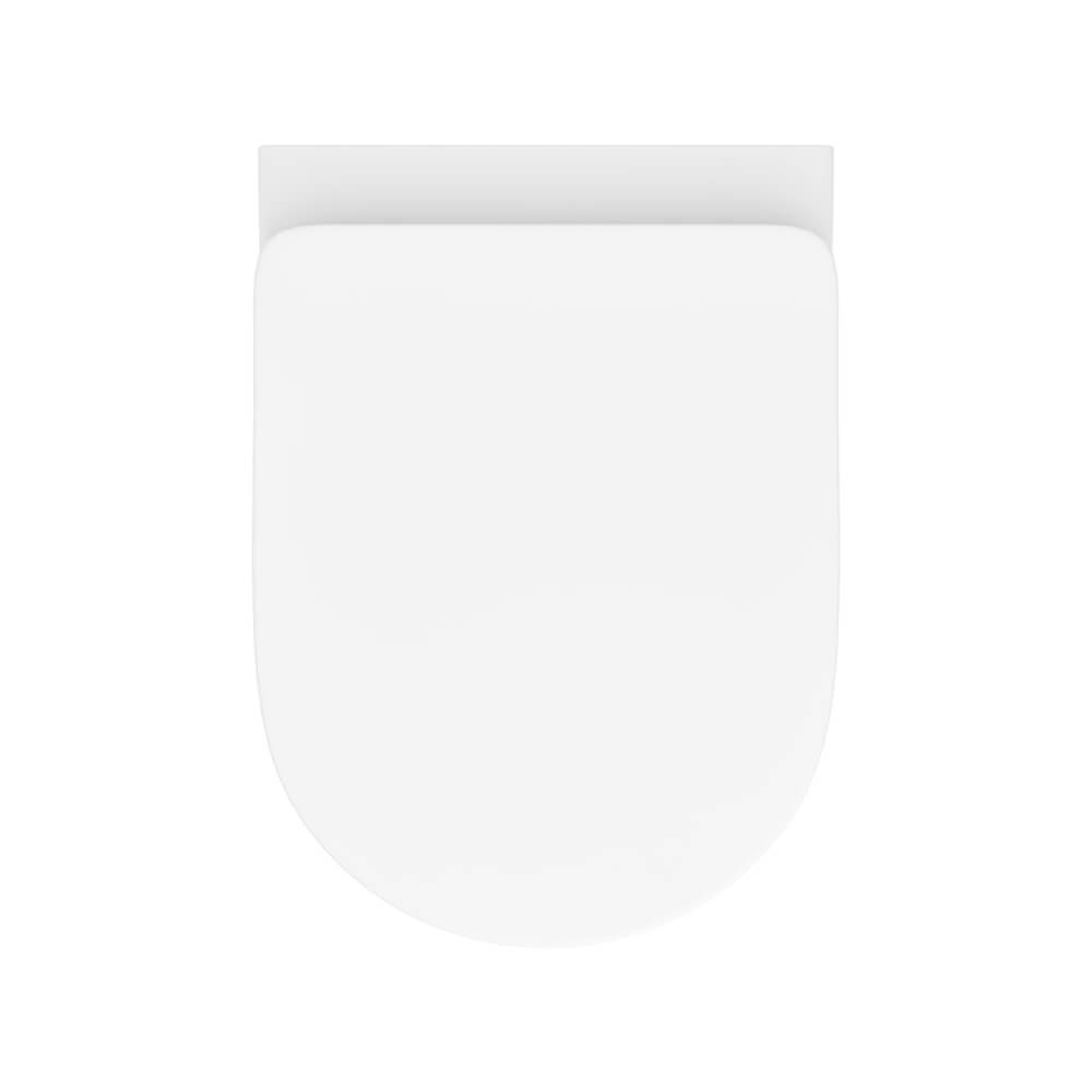 Harbour Serenity Rimless Wall Hung Toilet with Soft Close Seat