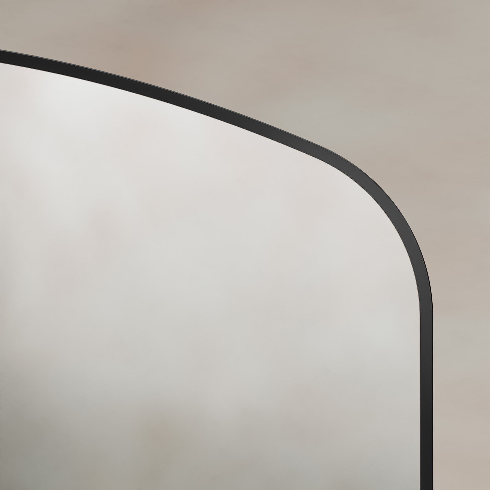Origins Living Delphine Overmantle Arched Mirror - 1200 x 700mm