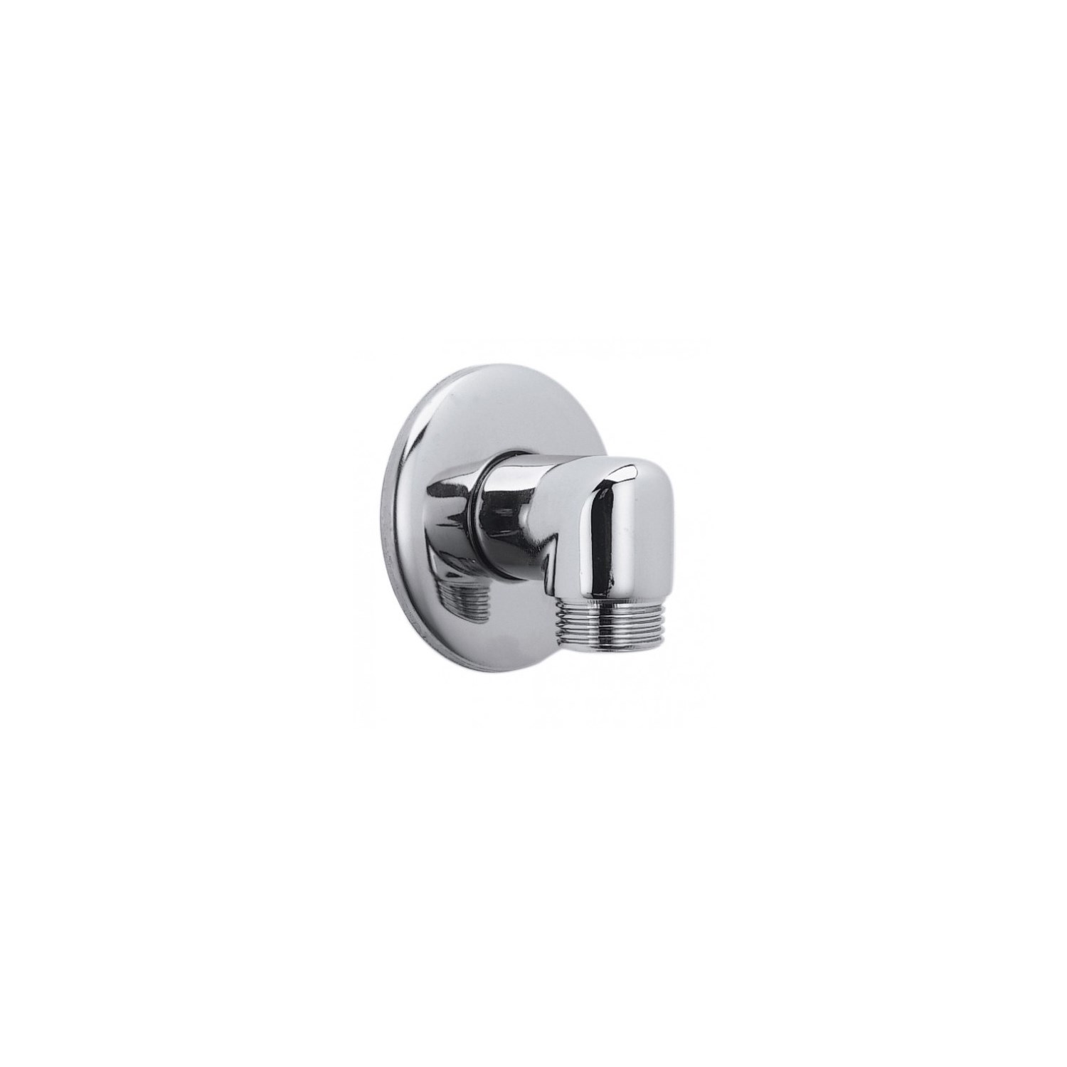 Vado Traditional Wall Outlet With Round Backplate