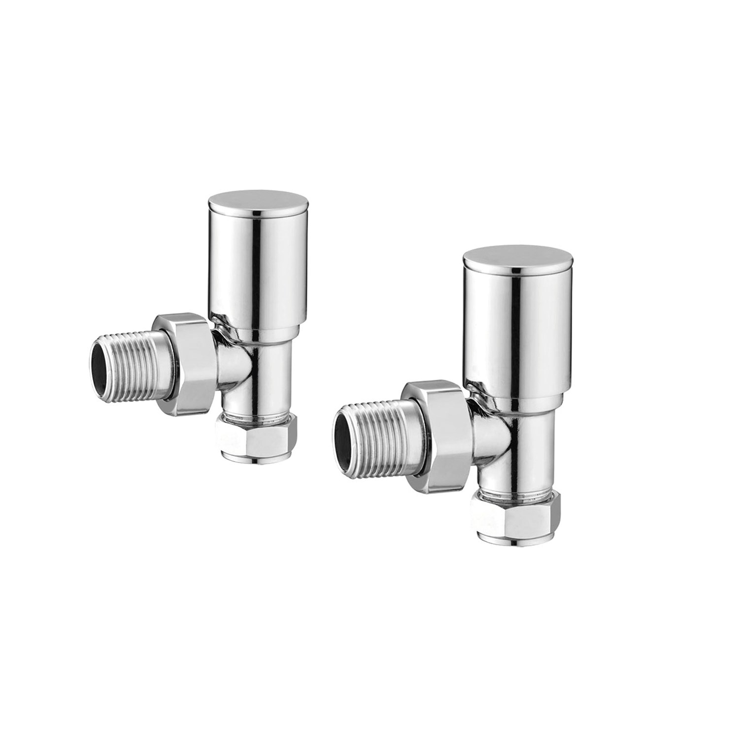 Chrome Round Manual Valve