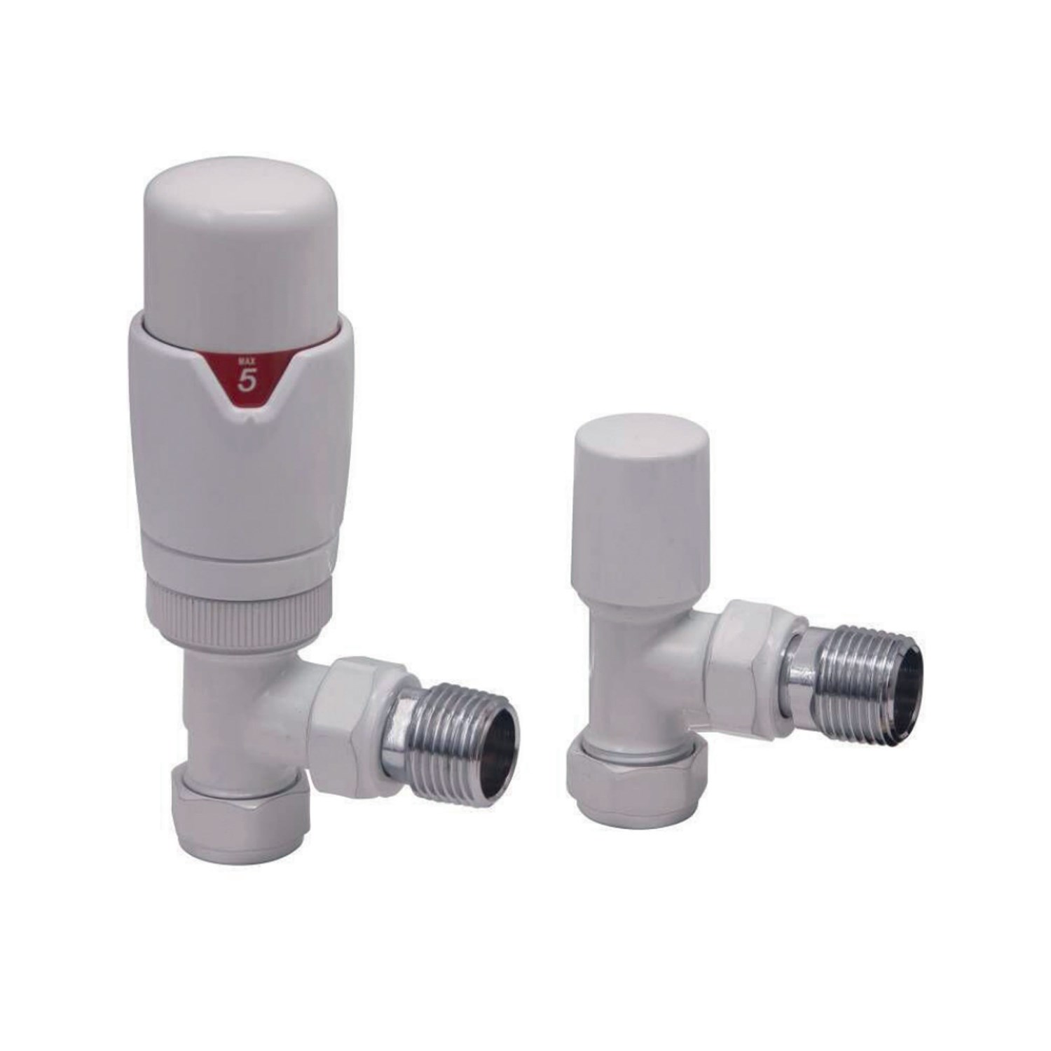 Sticky Radiator Valve Toasty White Modern Thermostatic Radiator Valves | Drench